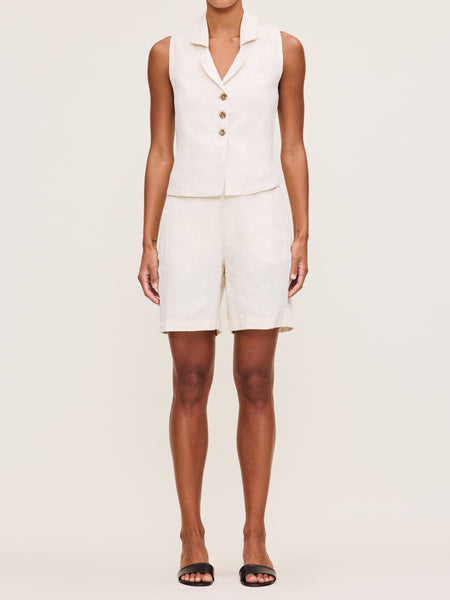 Neev Top | Flax Linen | DL1961 Premium Denim