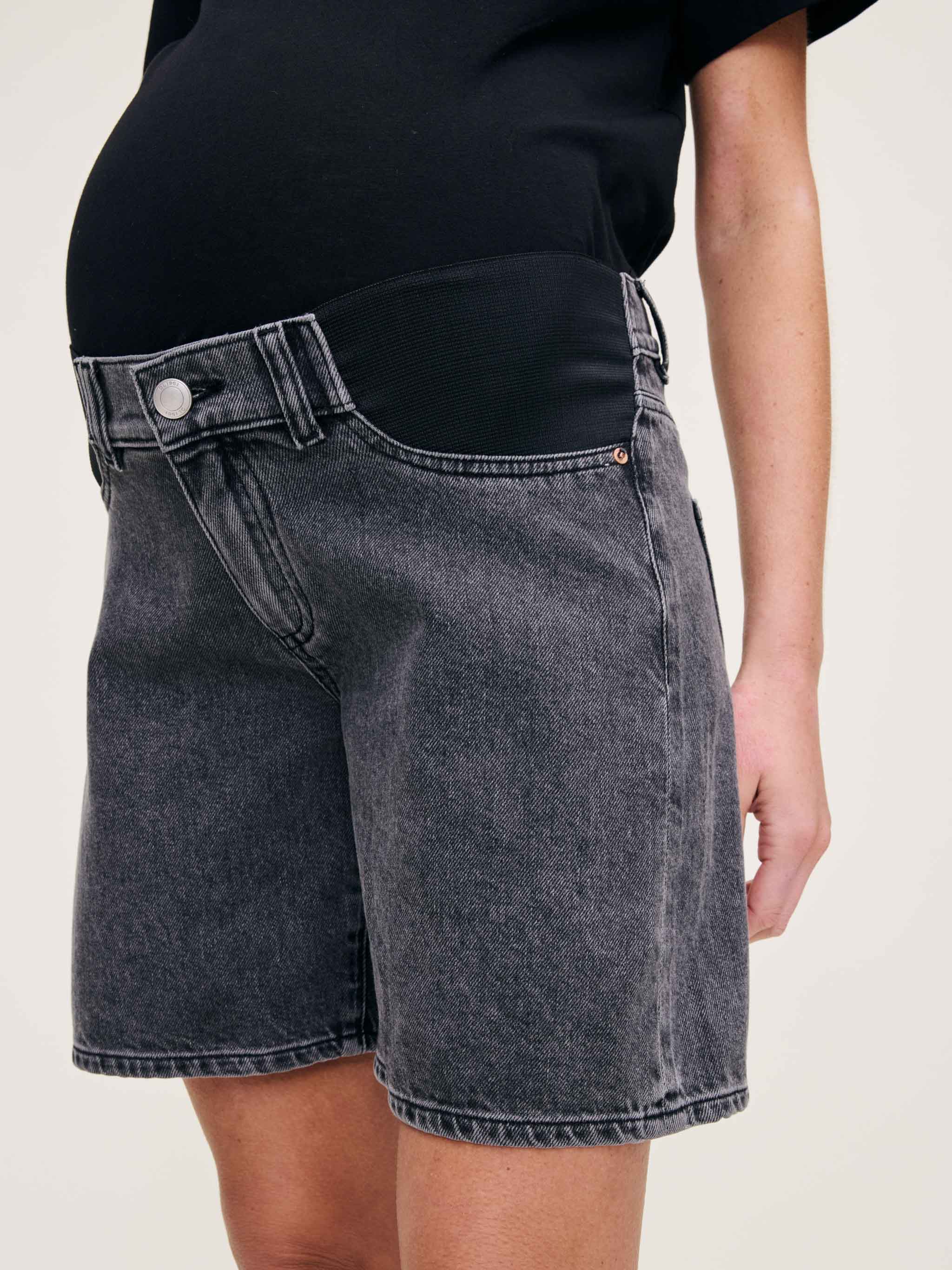 Women's Washed Black Maternity 7