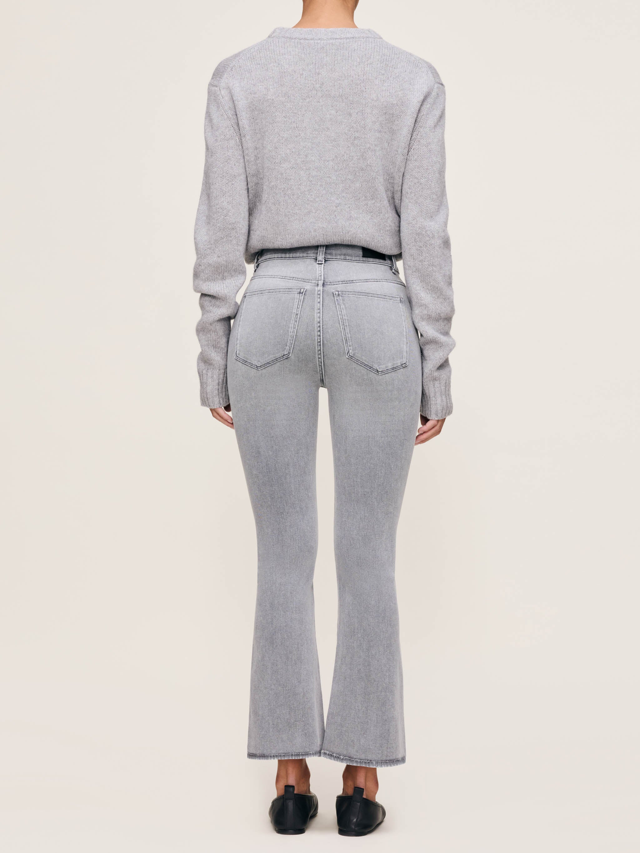 Crewneck Women Sweater | Ashen