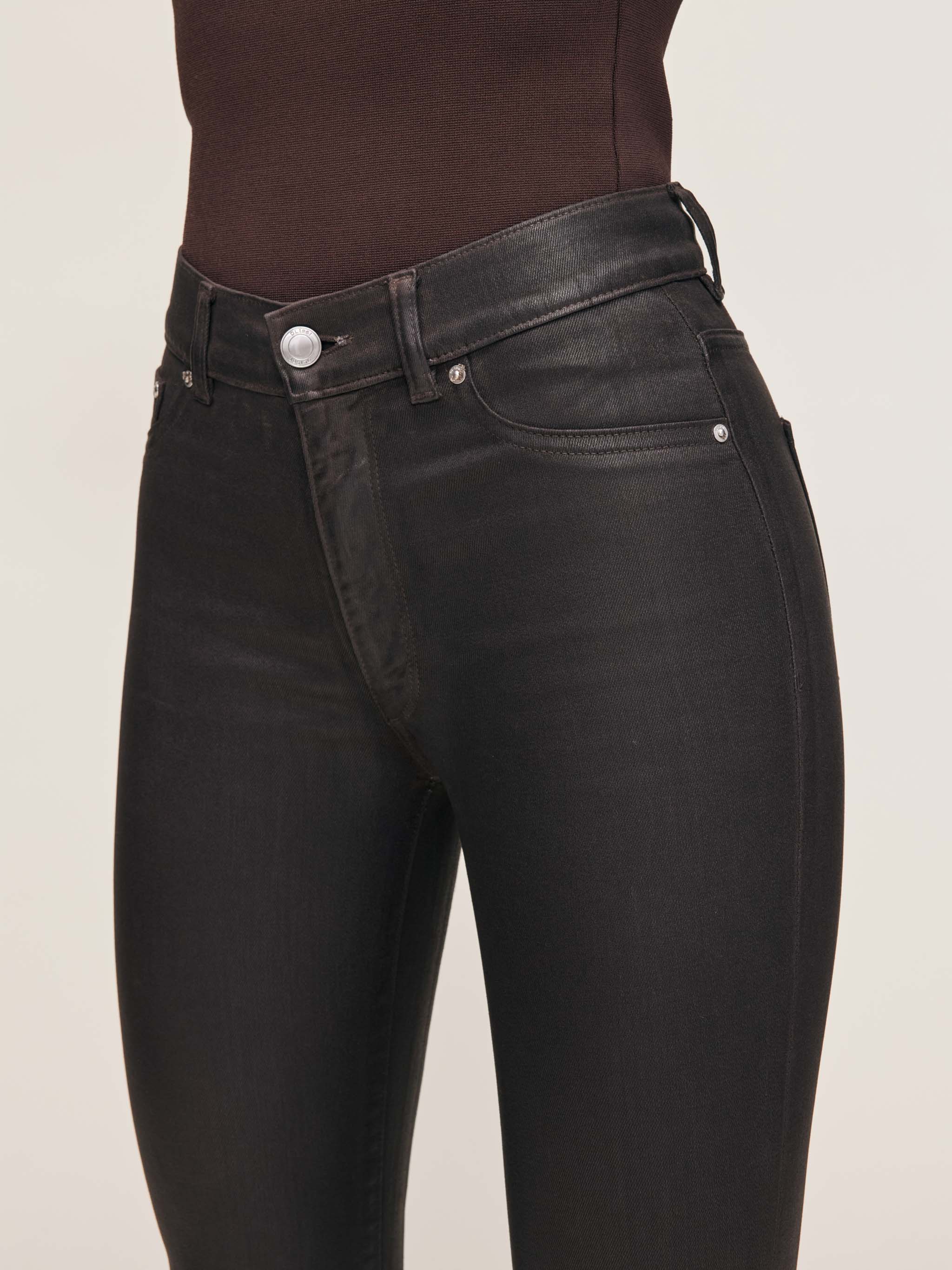 Bridget Boot High Rise Instasculpt™ Crop Jeans | Chocolate Coated