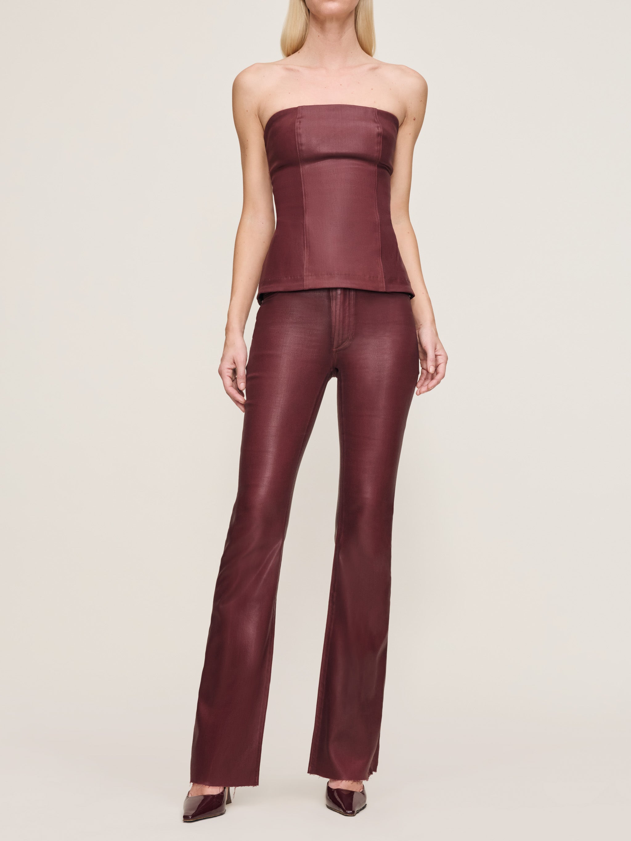 Bustier | Saffron Coated