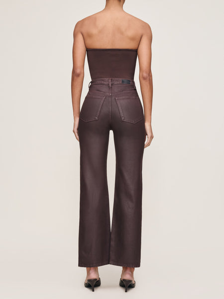 KARMINE REFINED WIDE LEG STRAIGHT VINTAGE - FLAX