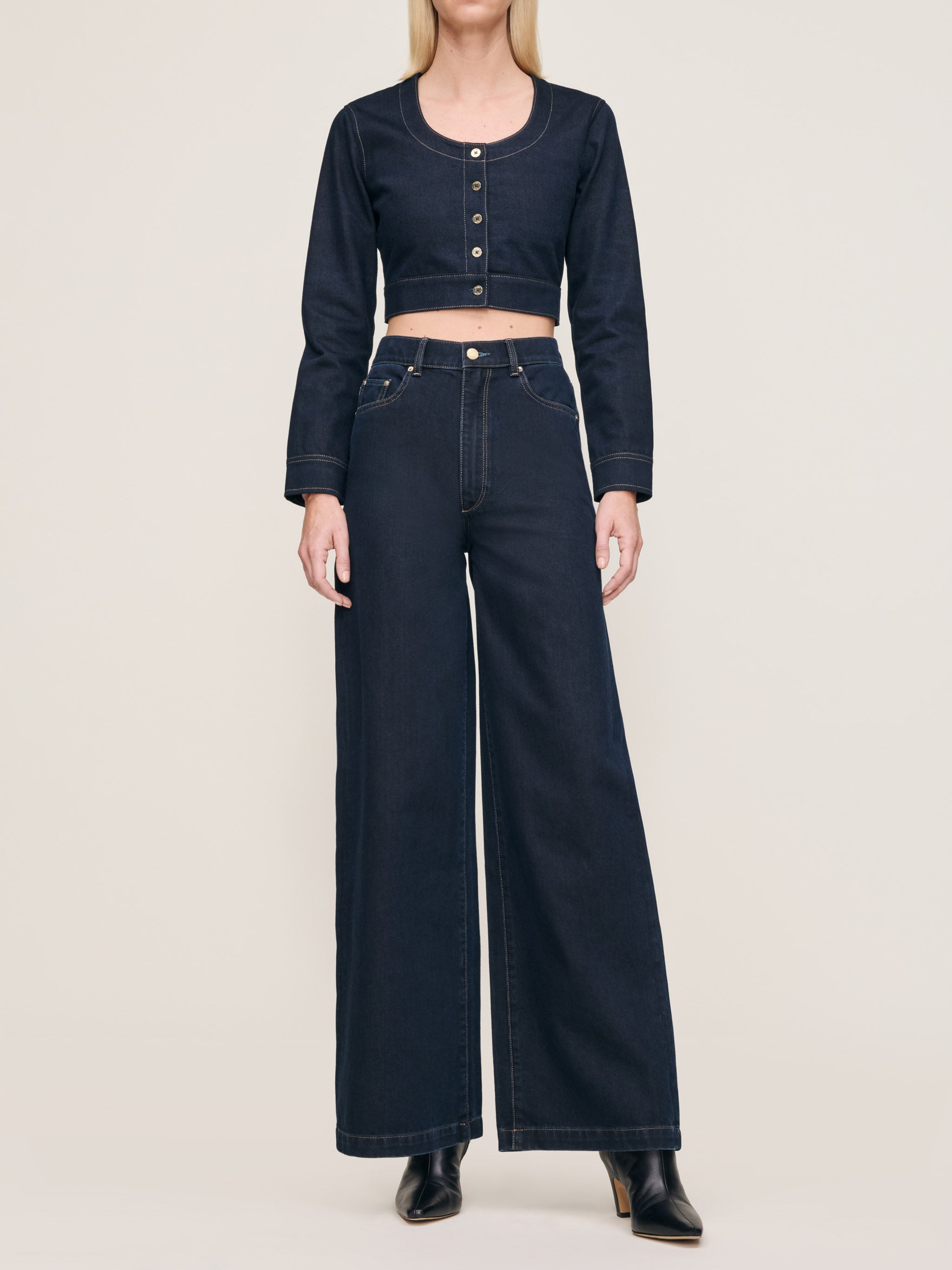 Hepburn Wide Leg High Rise 32