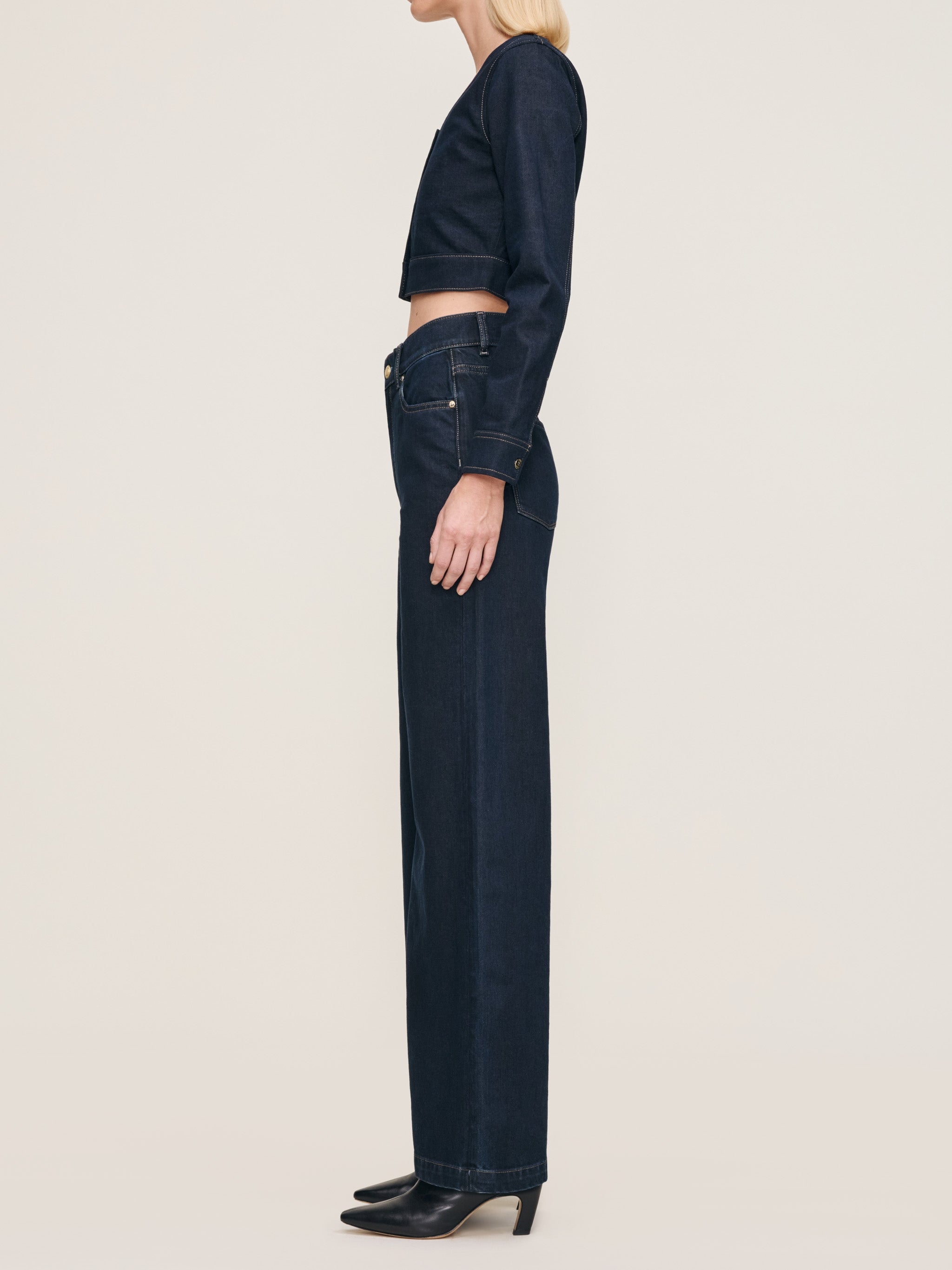 Hepburn Wide Leg High Rise 32