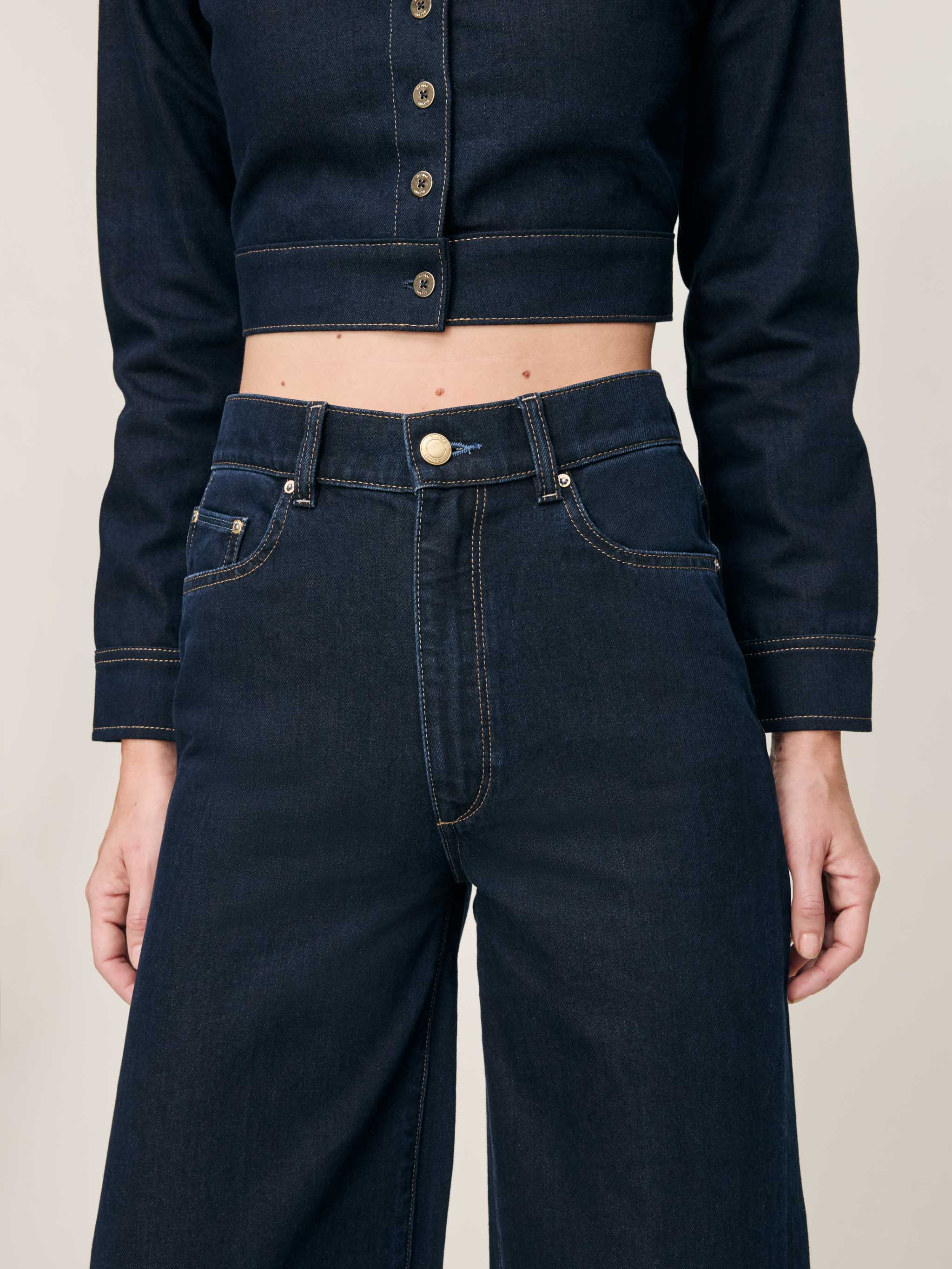 Hepburn Wide Leg High Rise 32