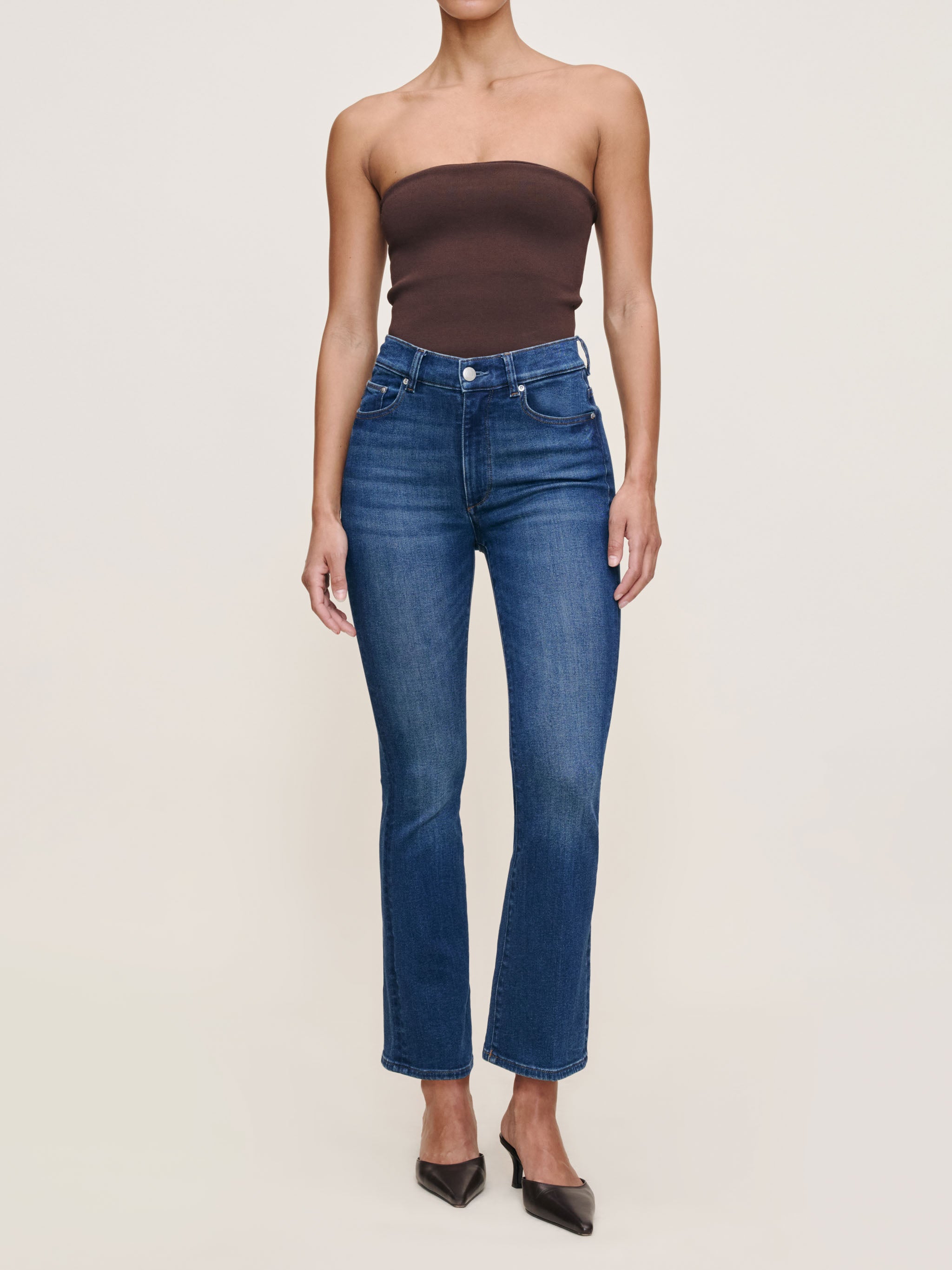 women's bootcut blue jean
