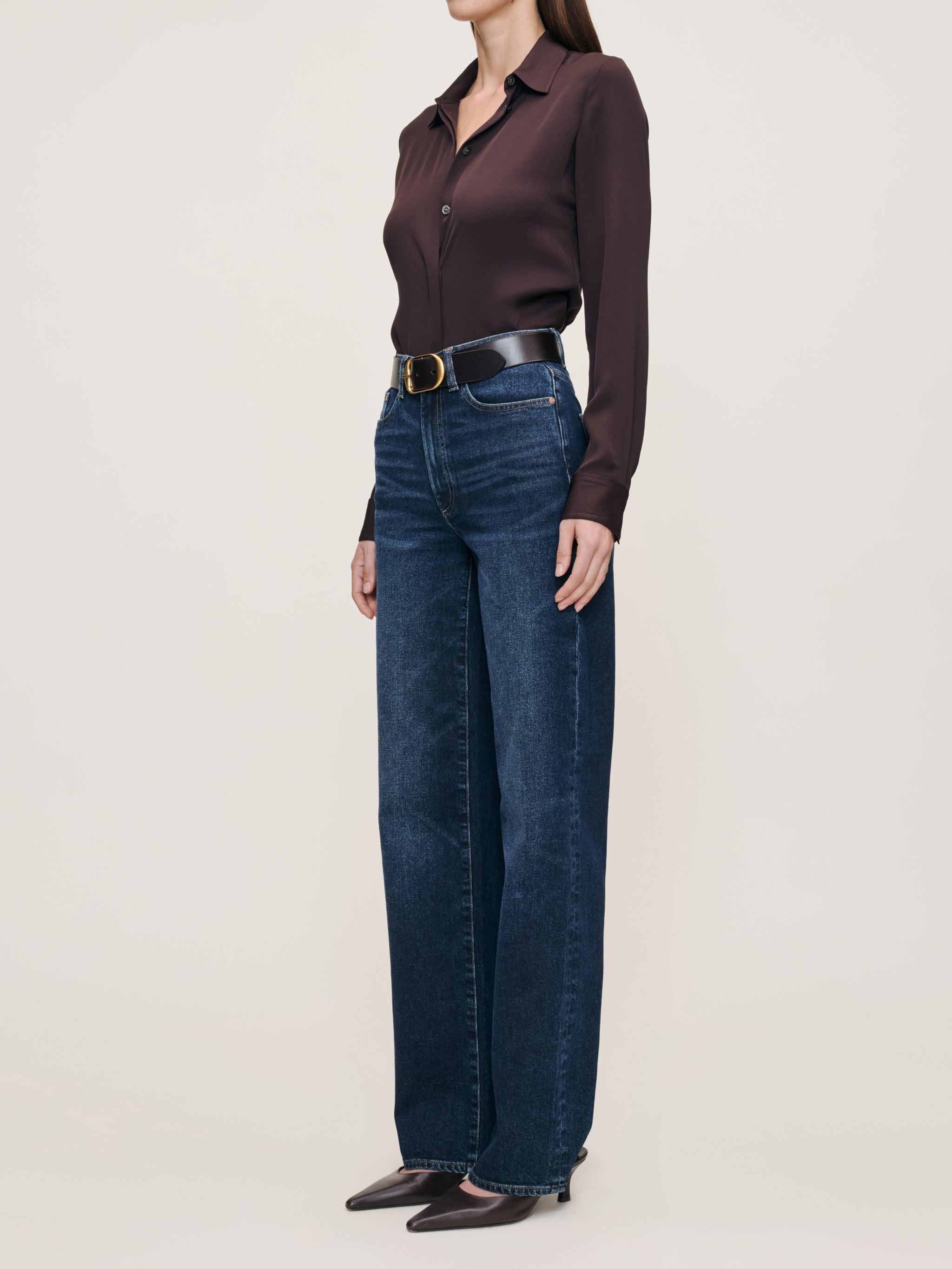 Karmine Refined Wide Leg High Rise 33