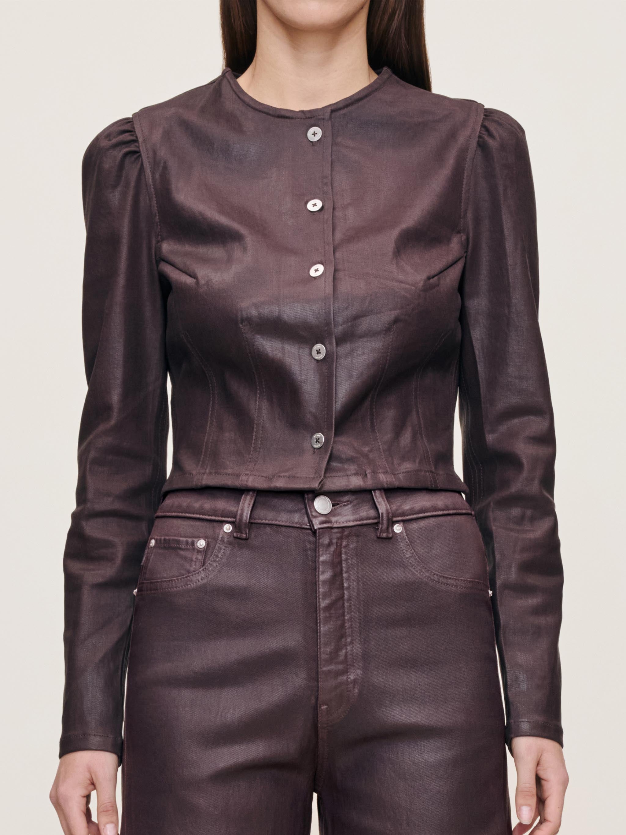 Sculpted Top | Cocoa Coated