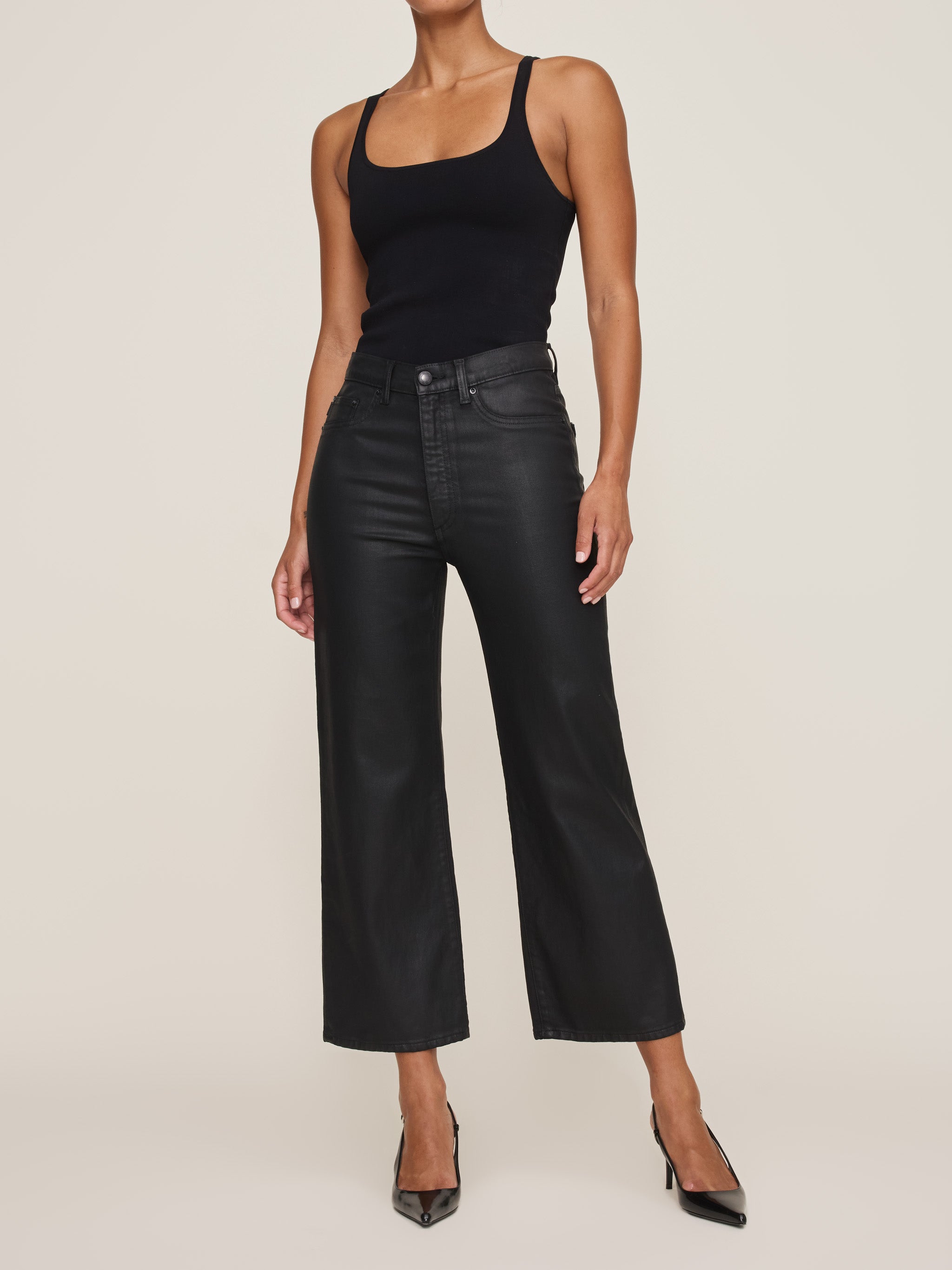 Karmine Refined Wide Leg Petite High Rise 25