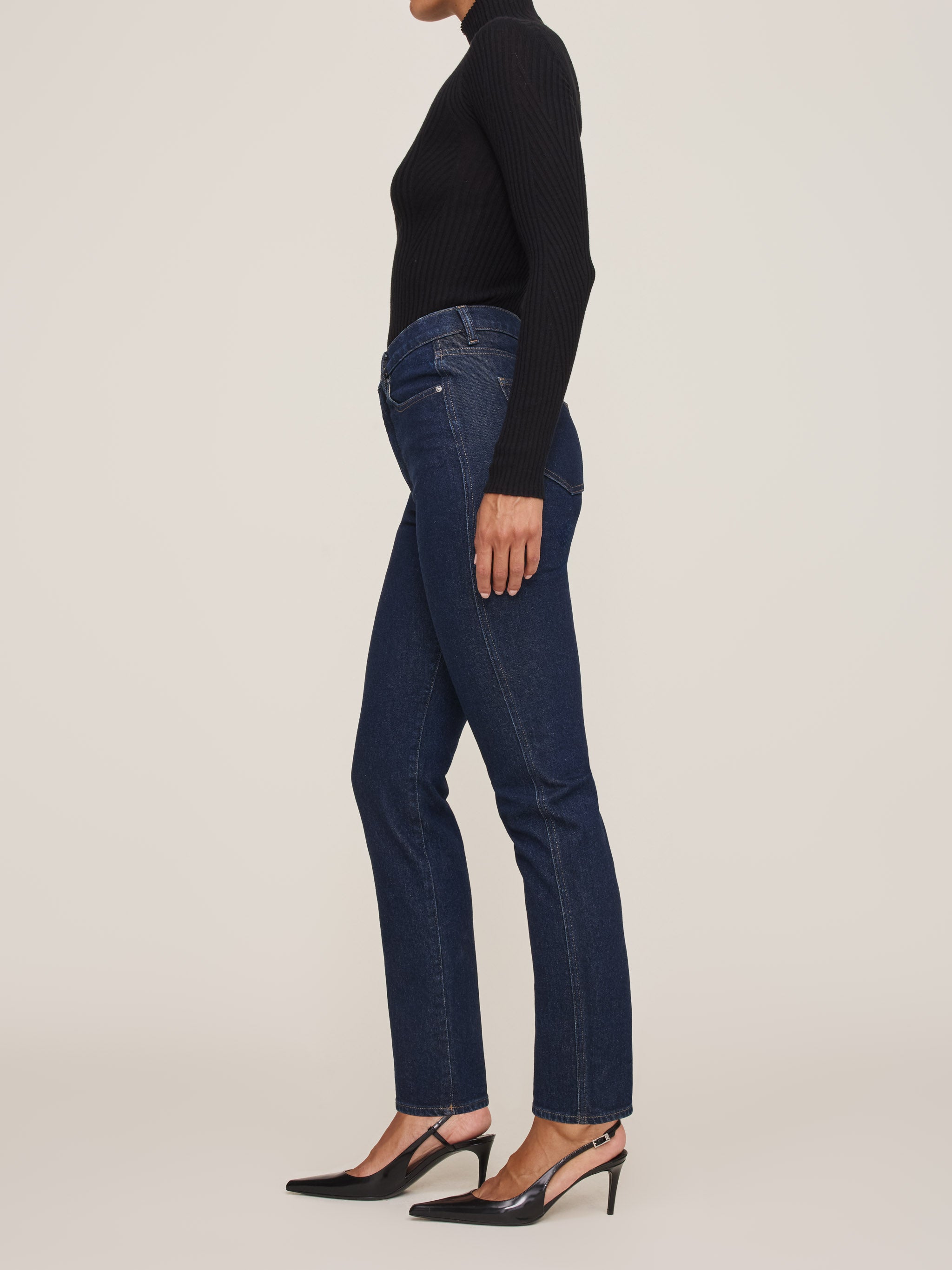 Turtleneck Sweater | Black