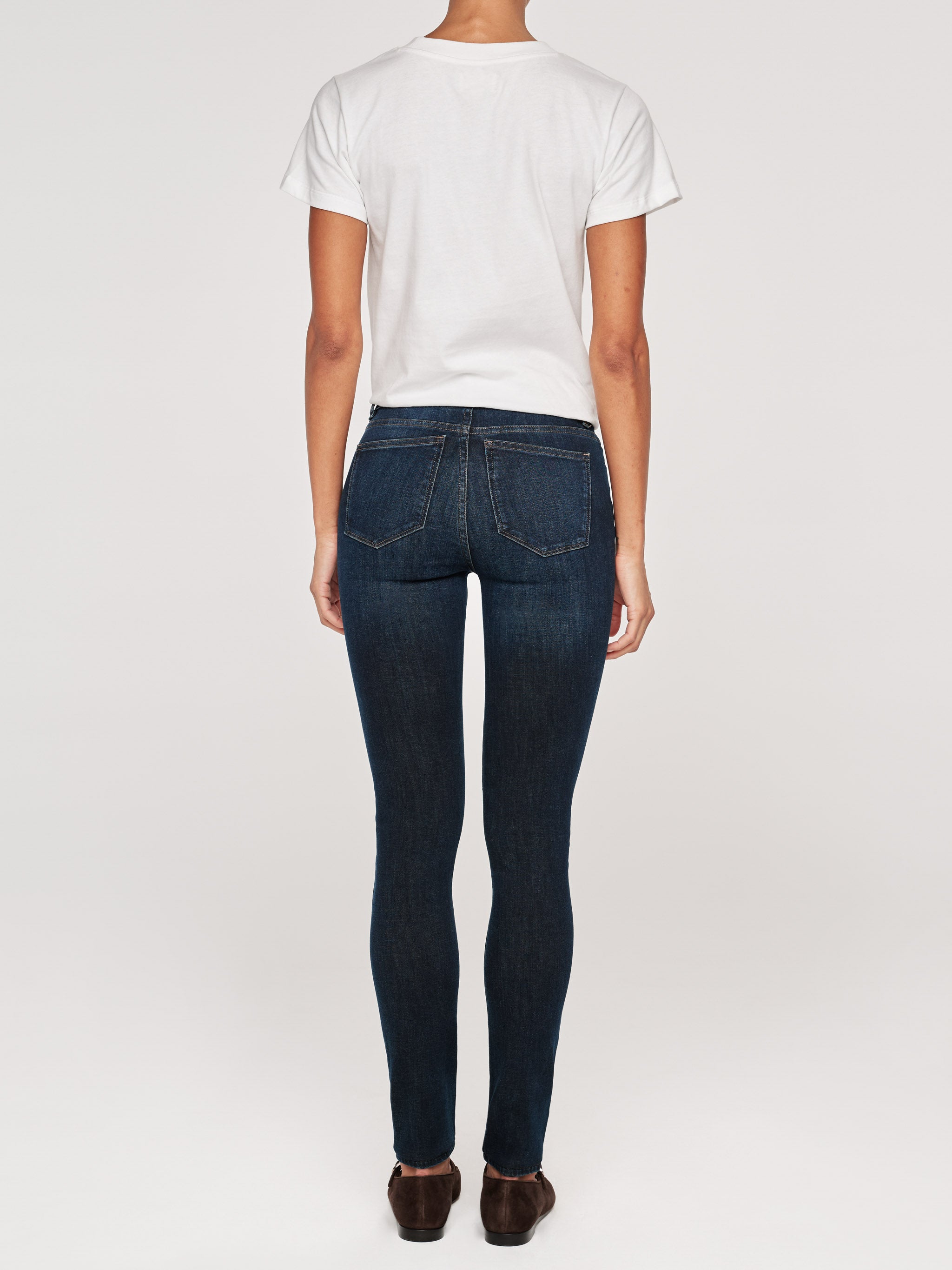 women's skinny blue jean
