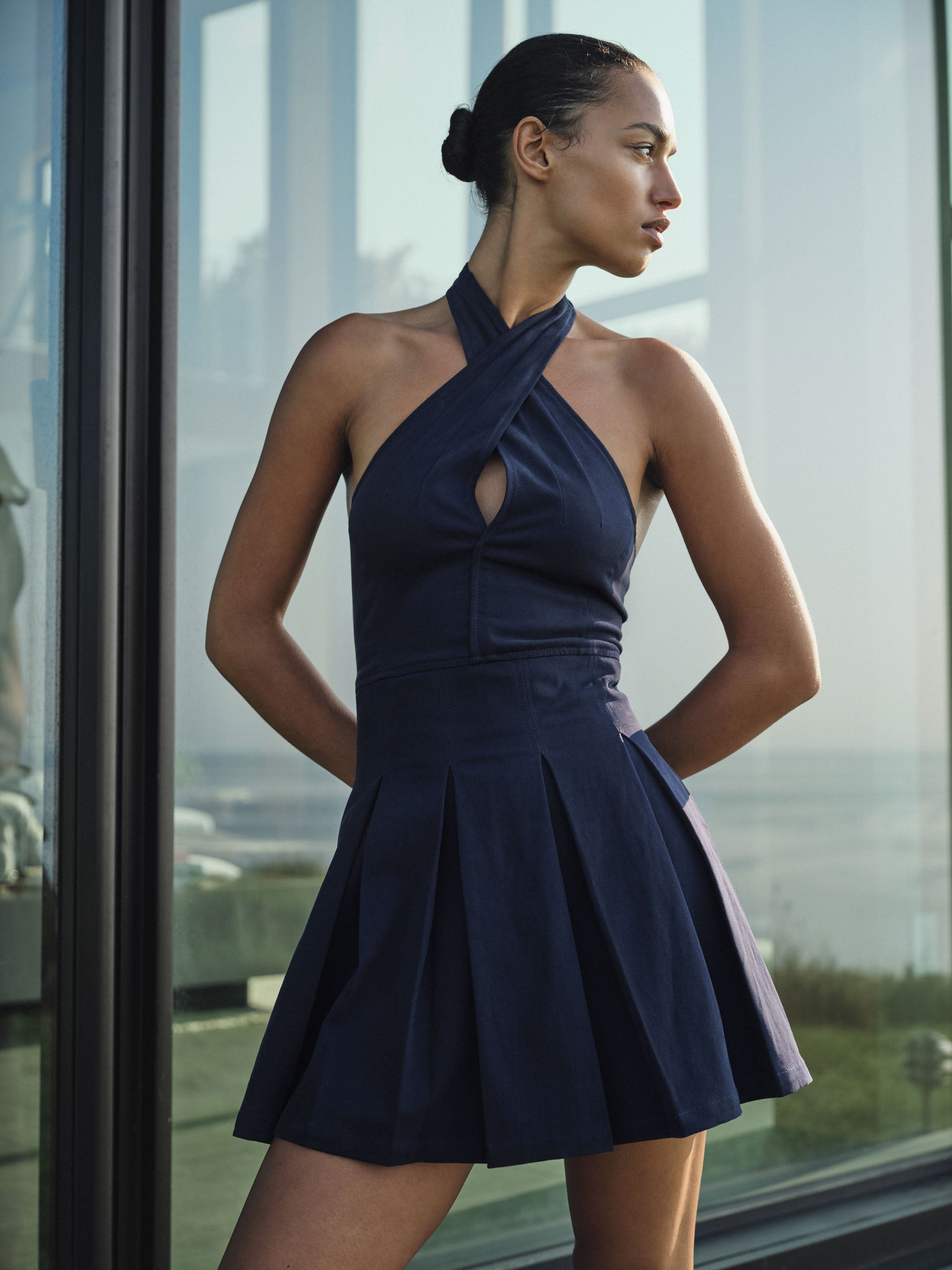 women's dress blue