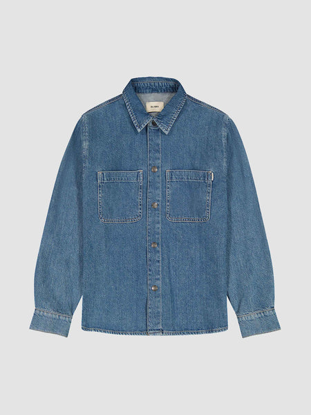 Ash Shirt Long Sleeve | Great Falls | DL1961 Premium Denim