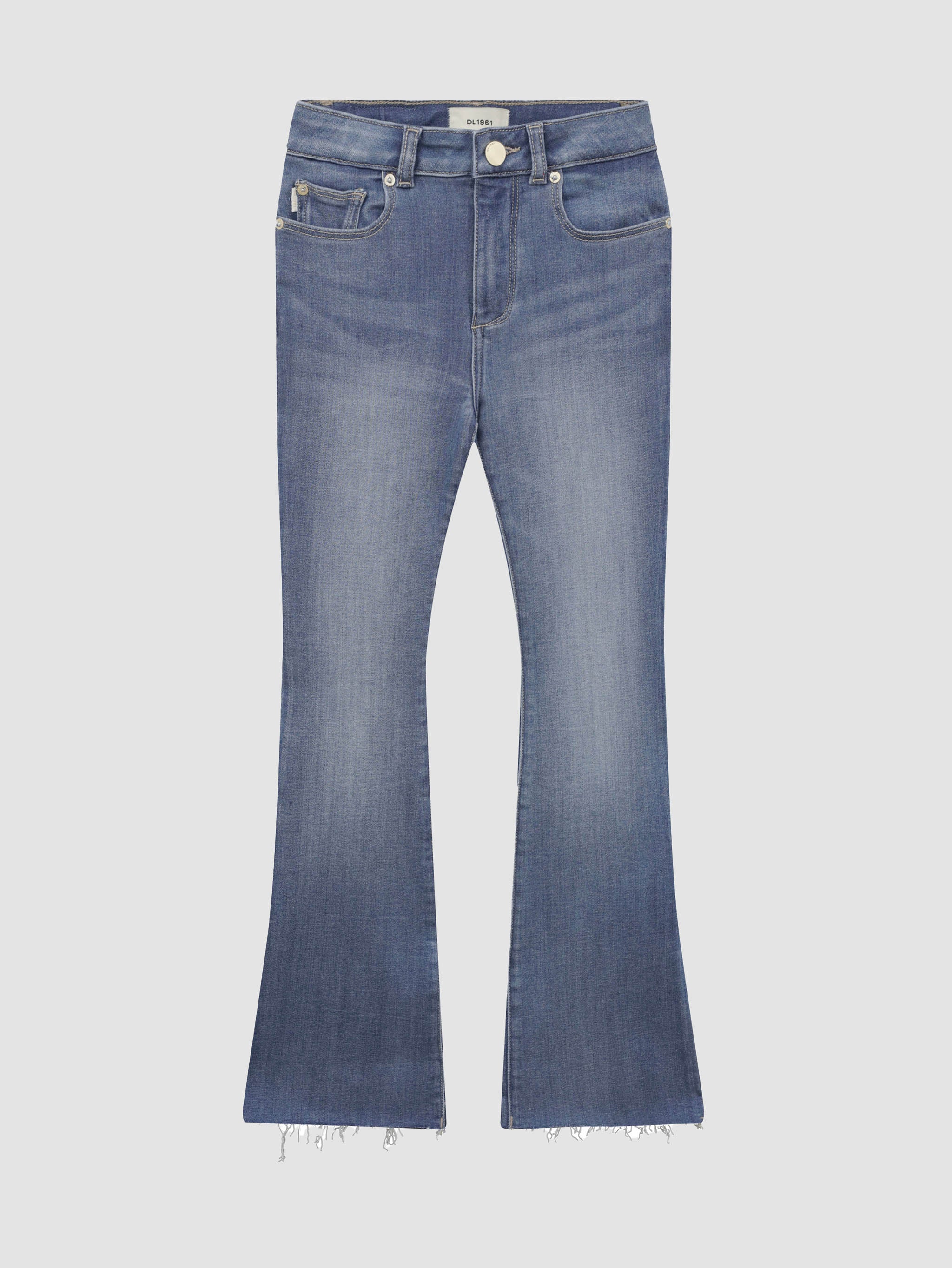 Girl's Blue Boot Cut Jeans