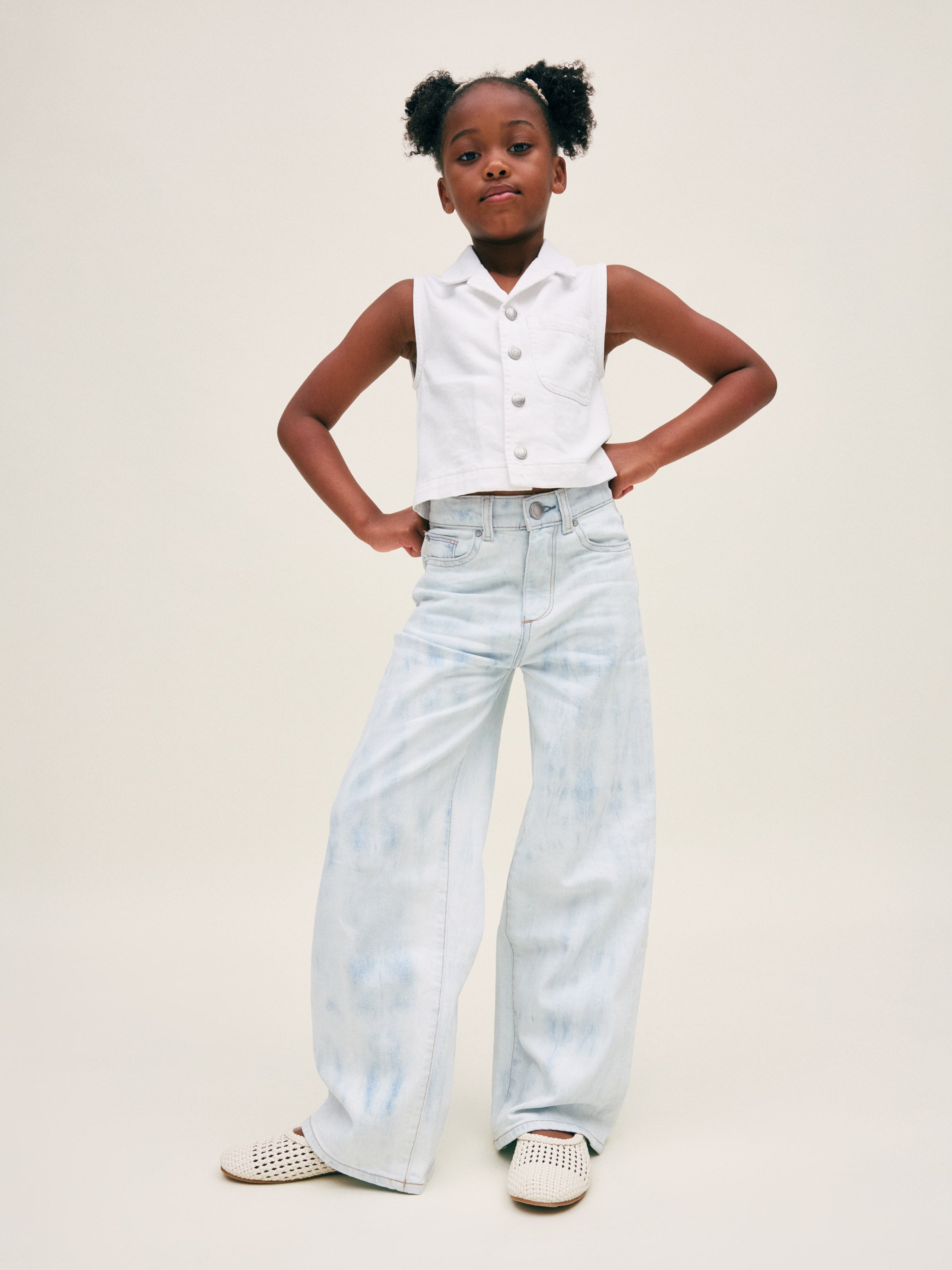 Lily Wide Leg | Light Tide
