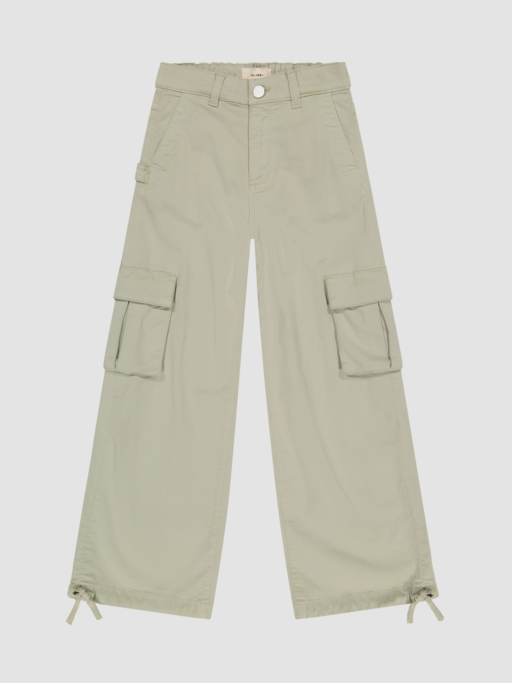 Girl's Green Twill Pants