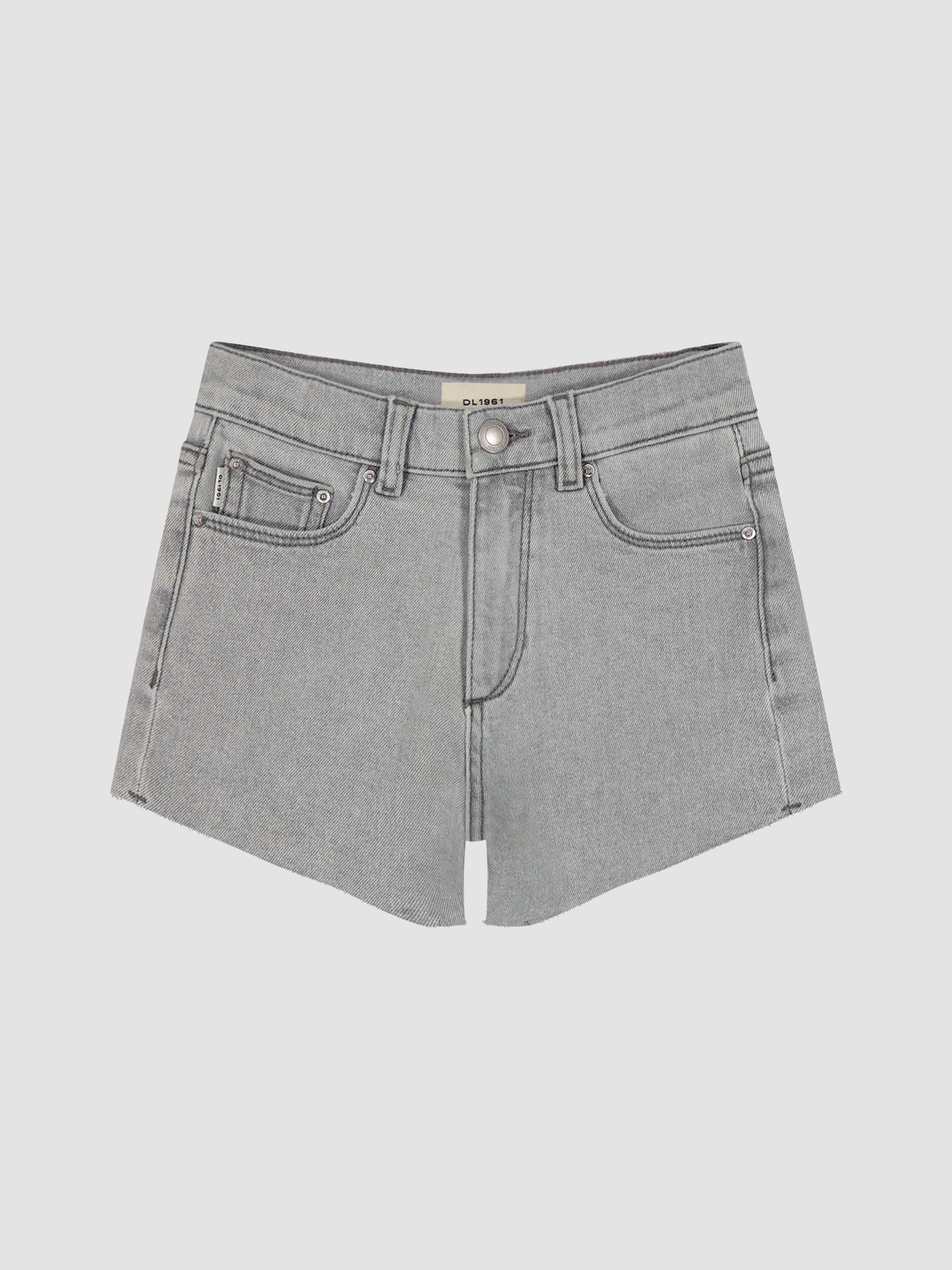 Lucy Grey Cutoff Denim Shorts