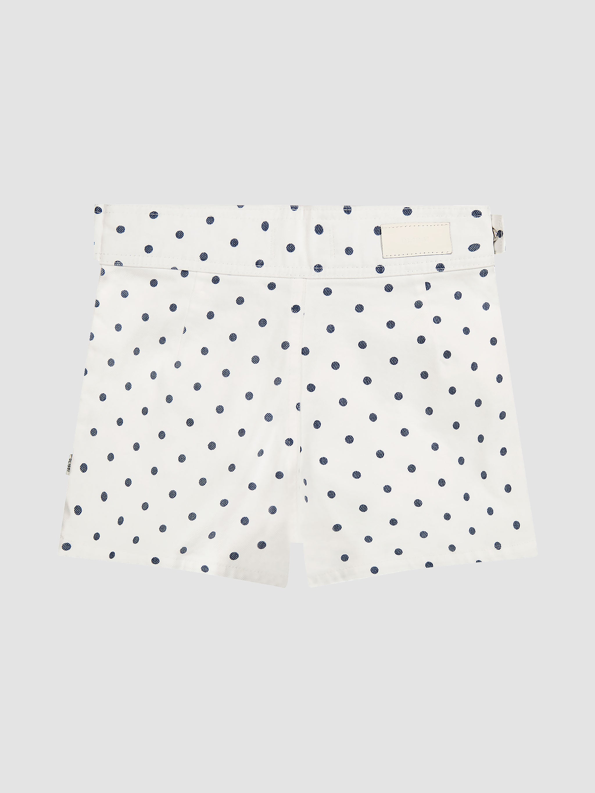 Girl's Blue and White Polka Dot Skort