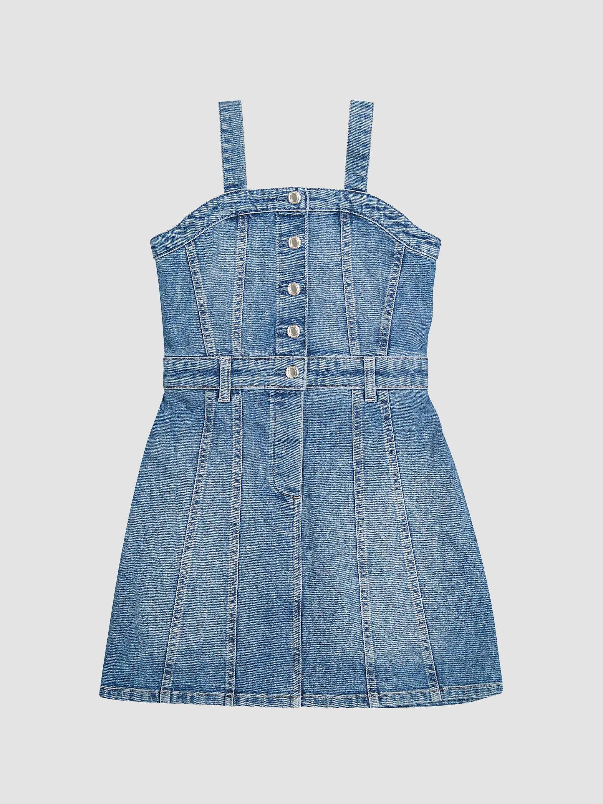 Trucker Mini Dress | Meadow Lake