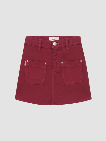 スカート Jenny denim mini skirt AM1142 ANDMARY】Jenny denim mini skirt