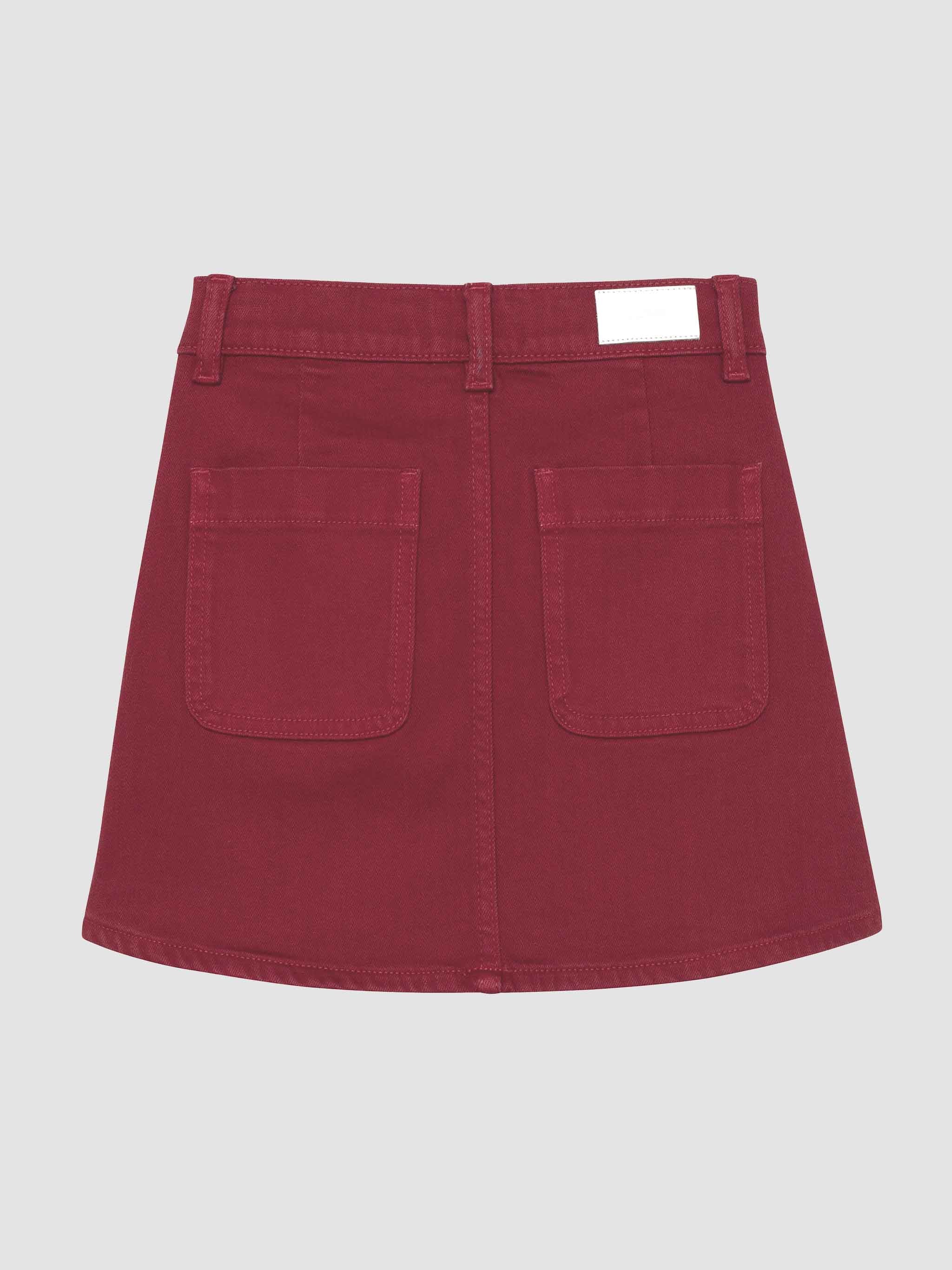 Jenny Mini Skirt | Crimson