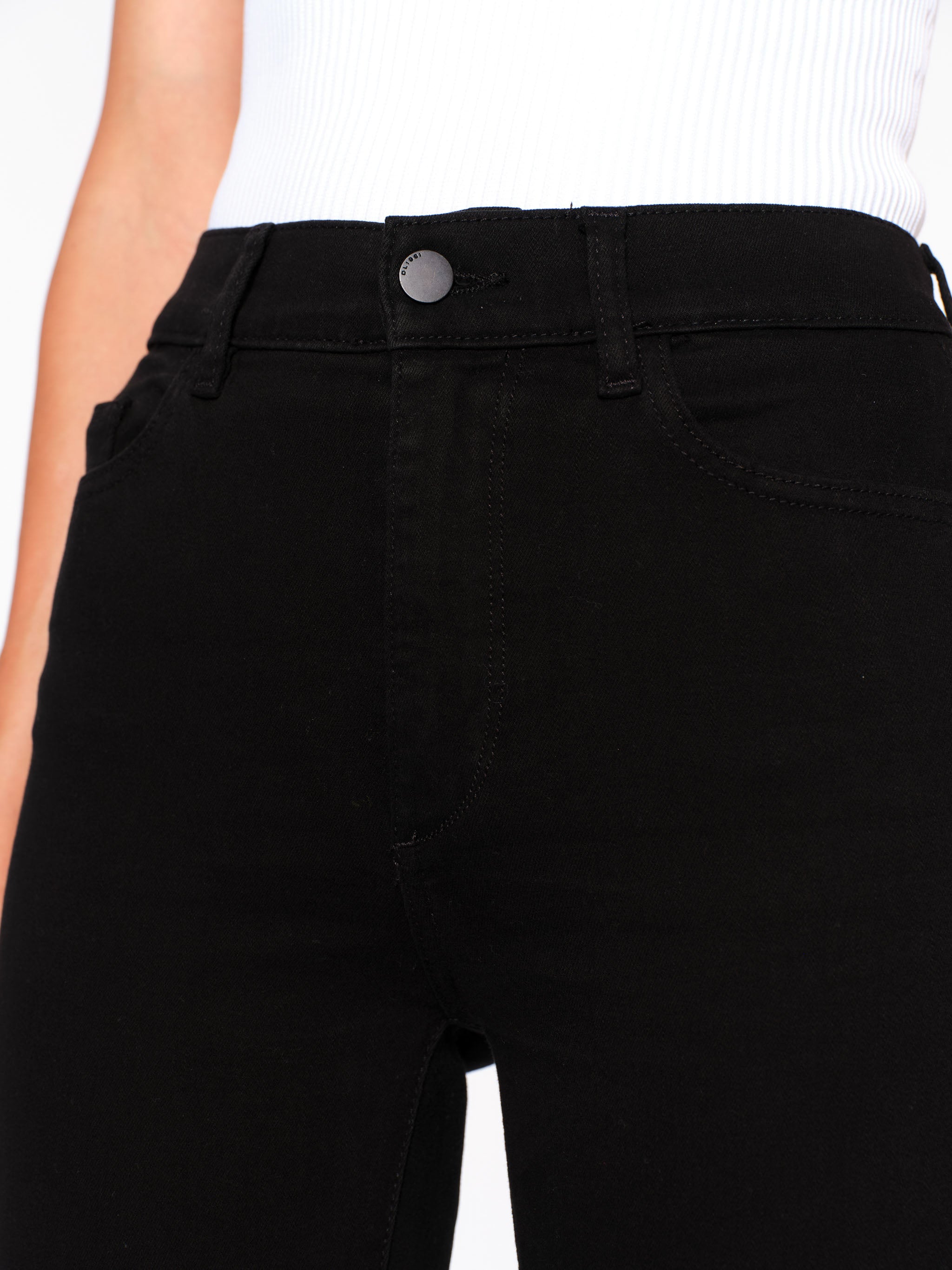 women's bootcut black jean