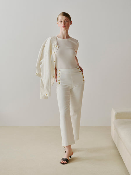 Karmine Refined Wide Leg High Rise 28