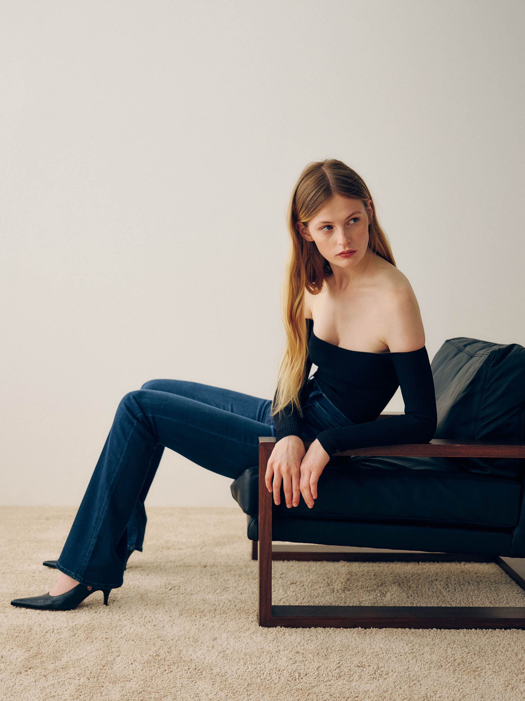 women's bootcut blue jean