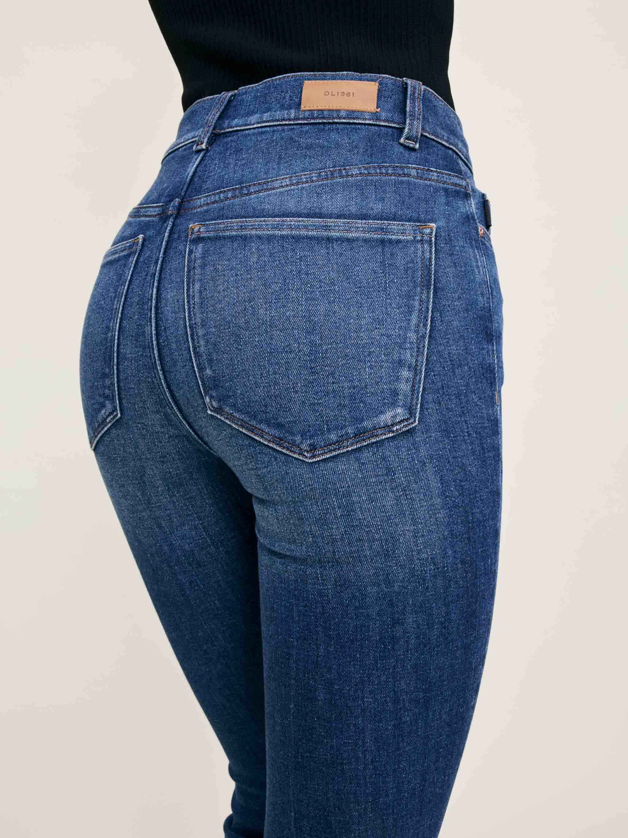 women's bootcut blue jean