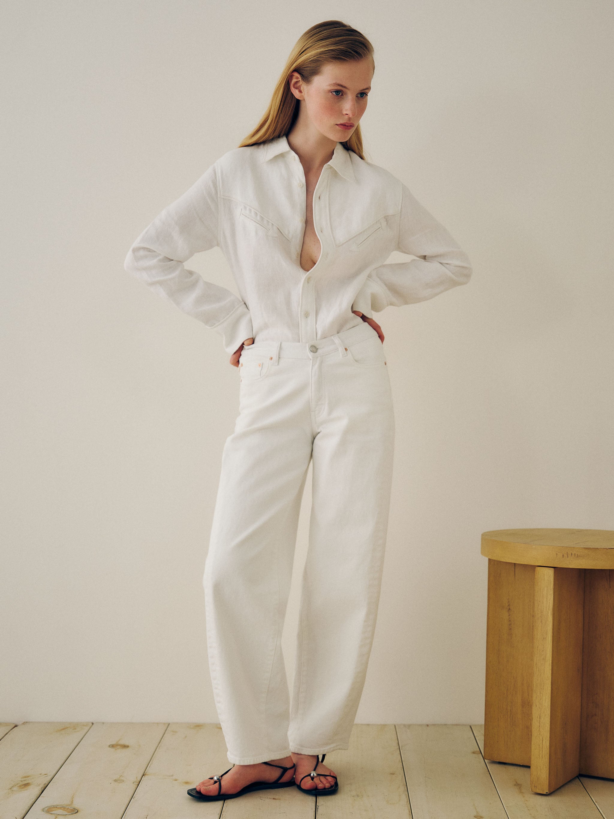 Lisette Shirt | Western Linen
