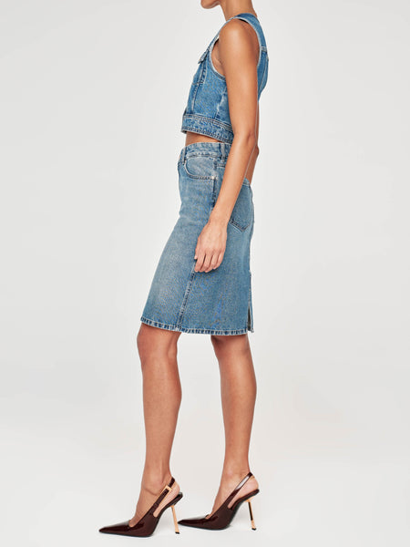 【THETOE】Olympia Denim Skirt Olympia Denim Skirt – THE TOÉ