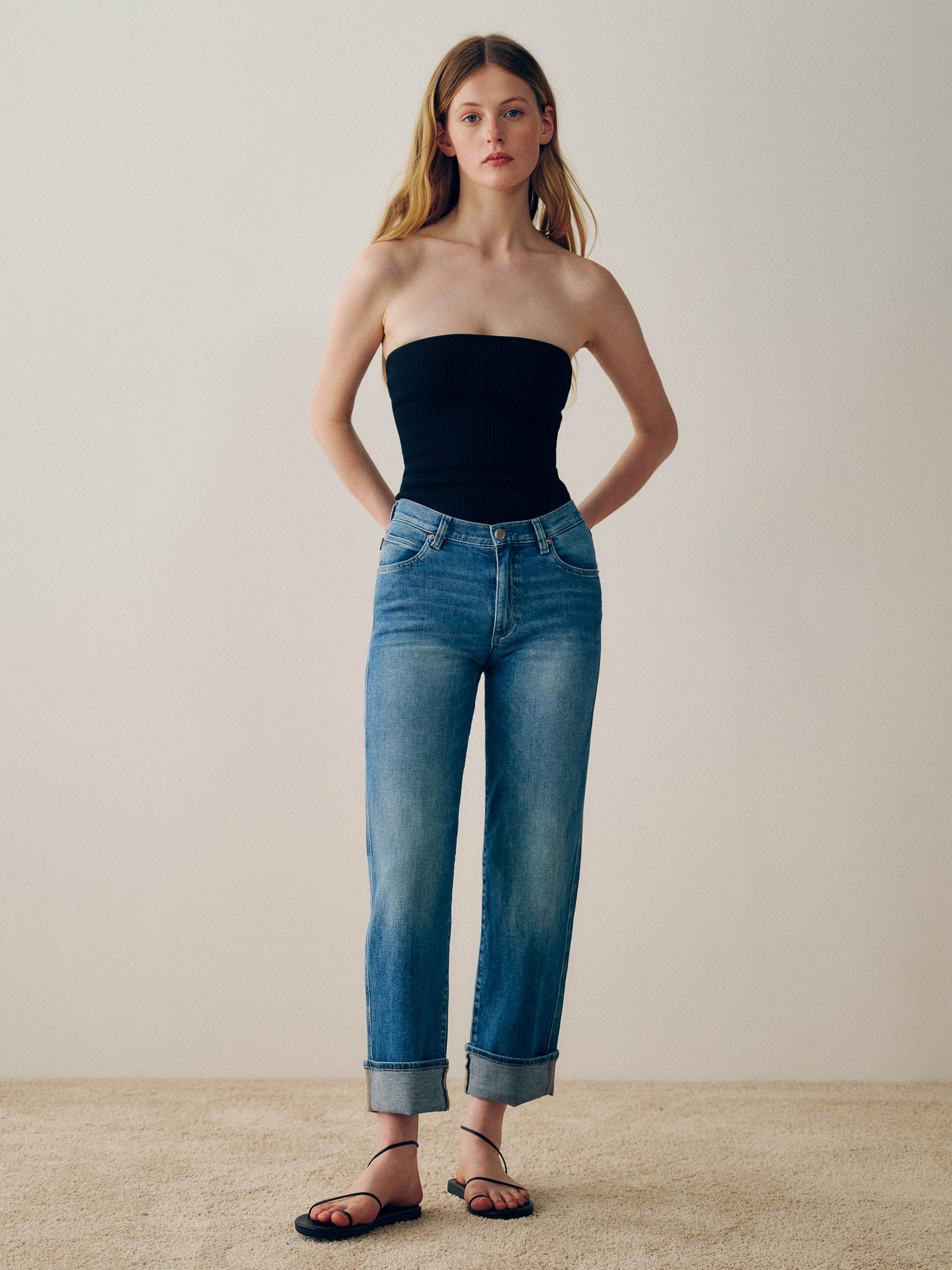 women's black top