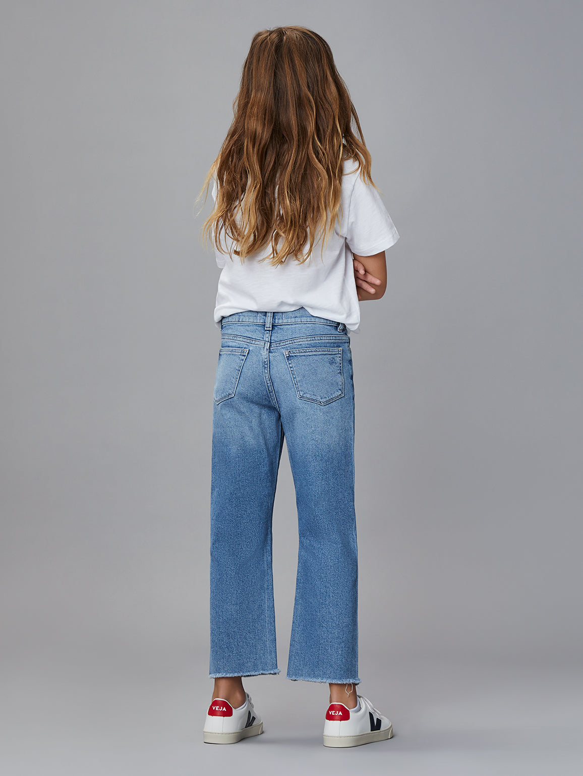 Emie Straight High Rise Jeans | Glacier