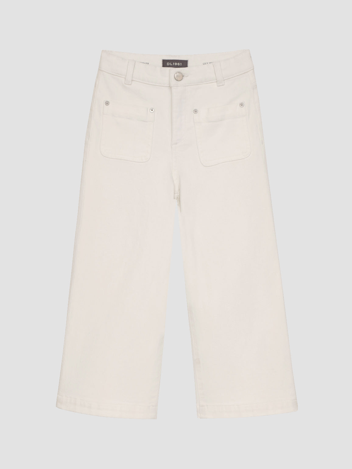 Lily Wide Leg Jeans | White Tide