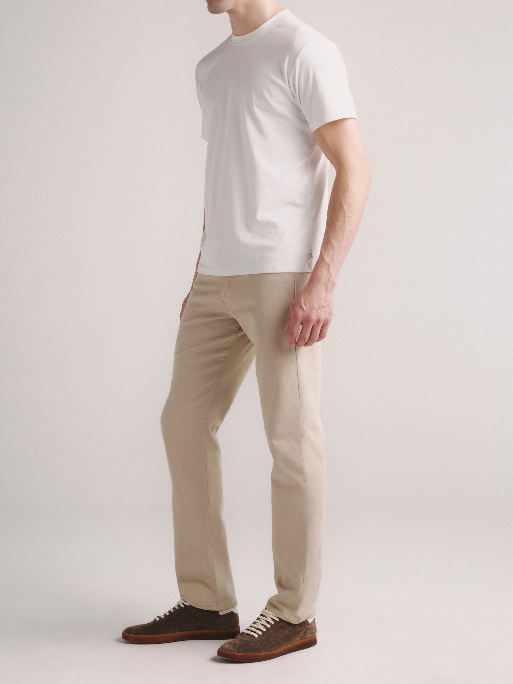 Russell Slim Straight Jeans | Orion (Off White)