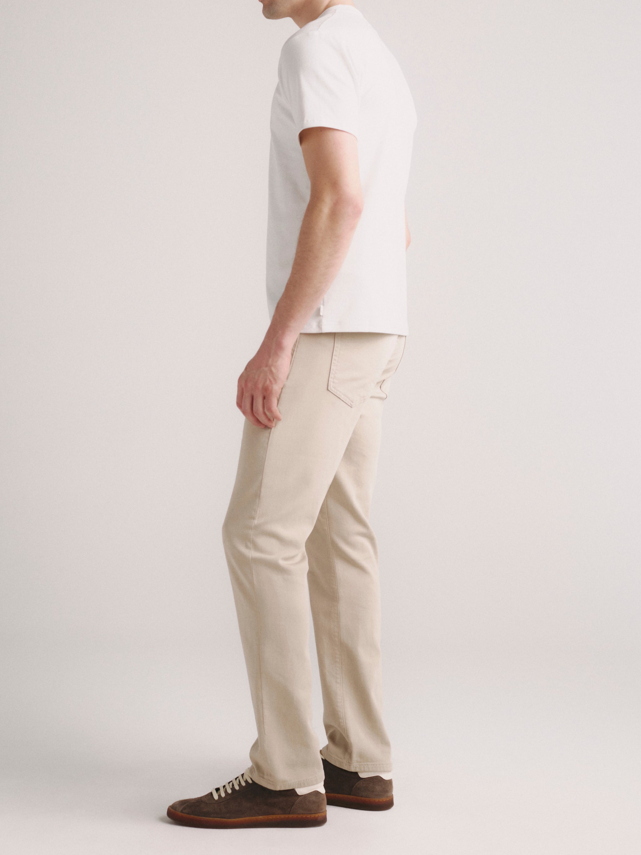 Russell Slim Straight Jeans | Orion (Off White)