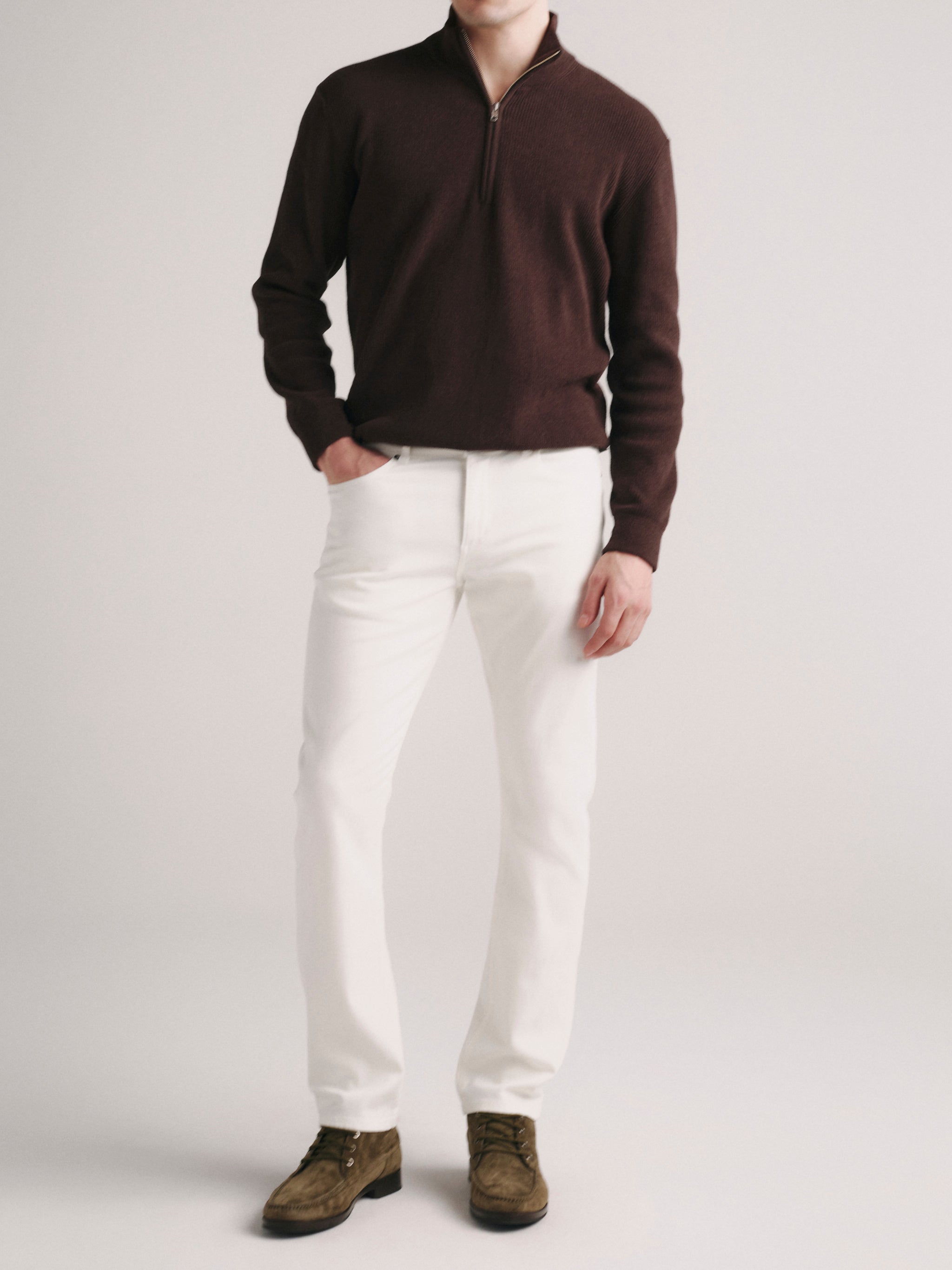 Russell Slim Straight Jeans | Whiteout
