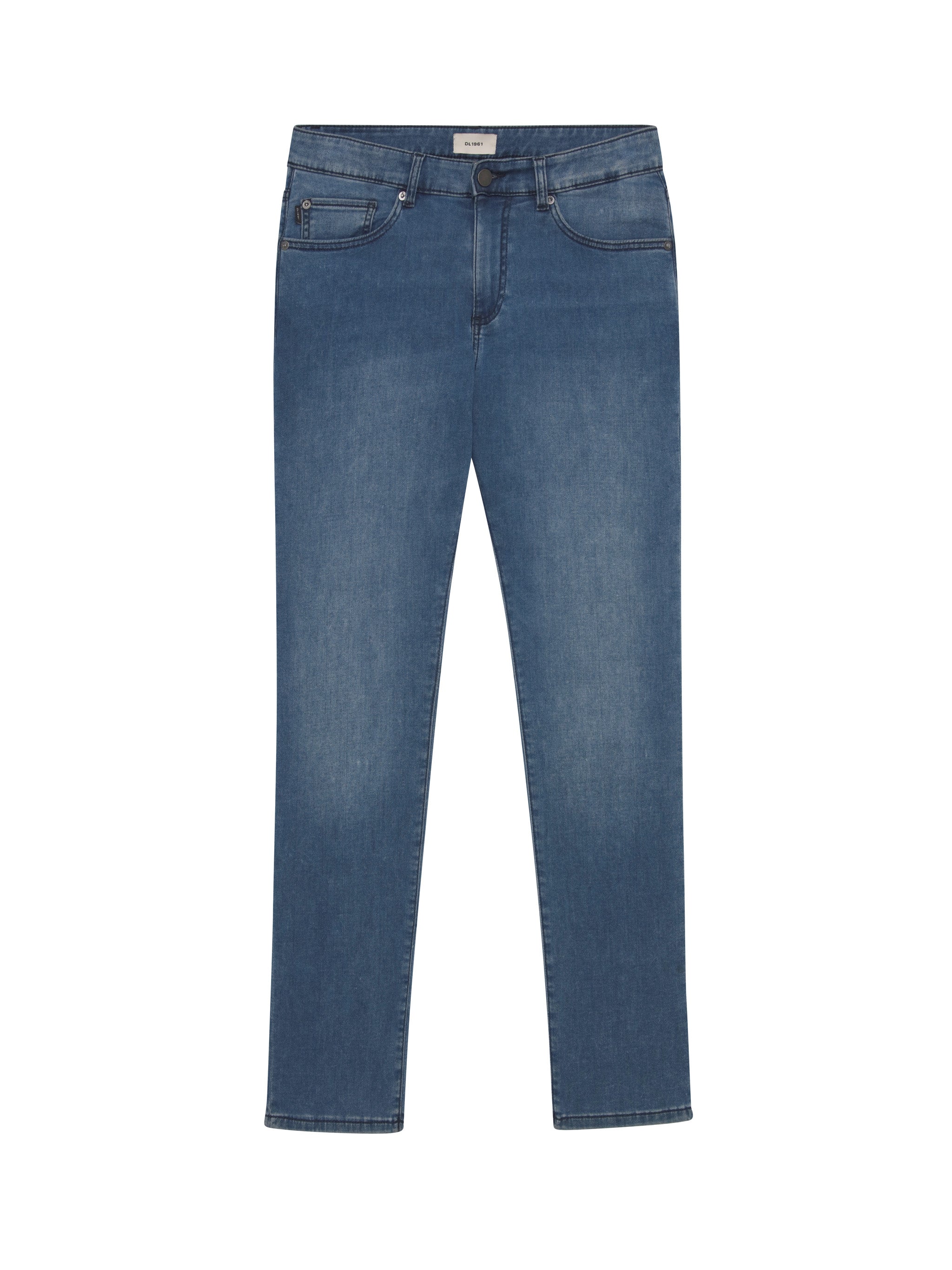 Russell Slim Straight Jeans| Mohonk (Mid Indigo)