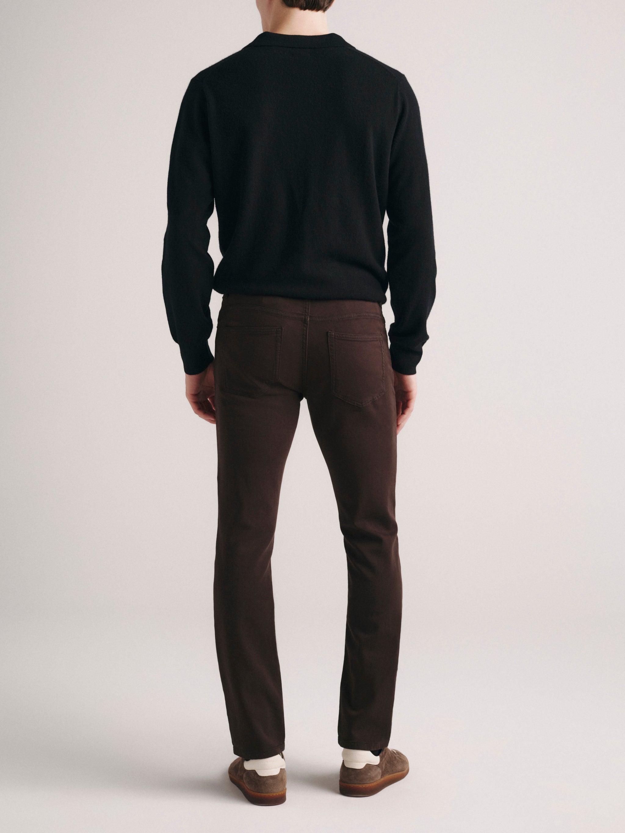 Nick Slim Jeans | Anthracite (Brown)