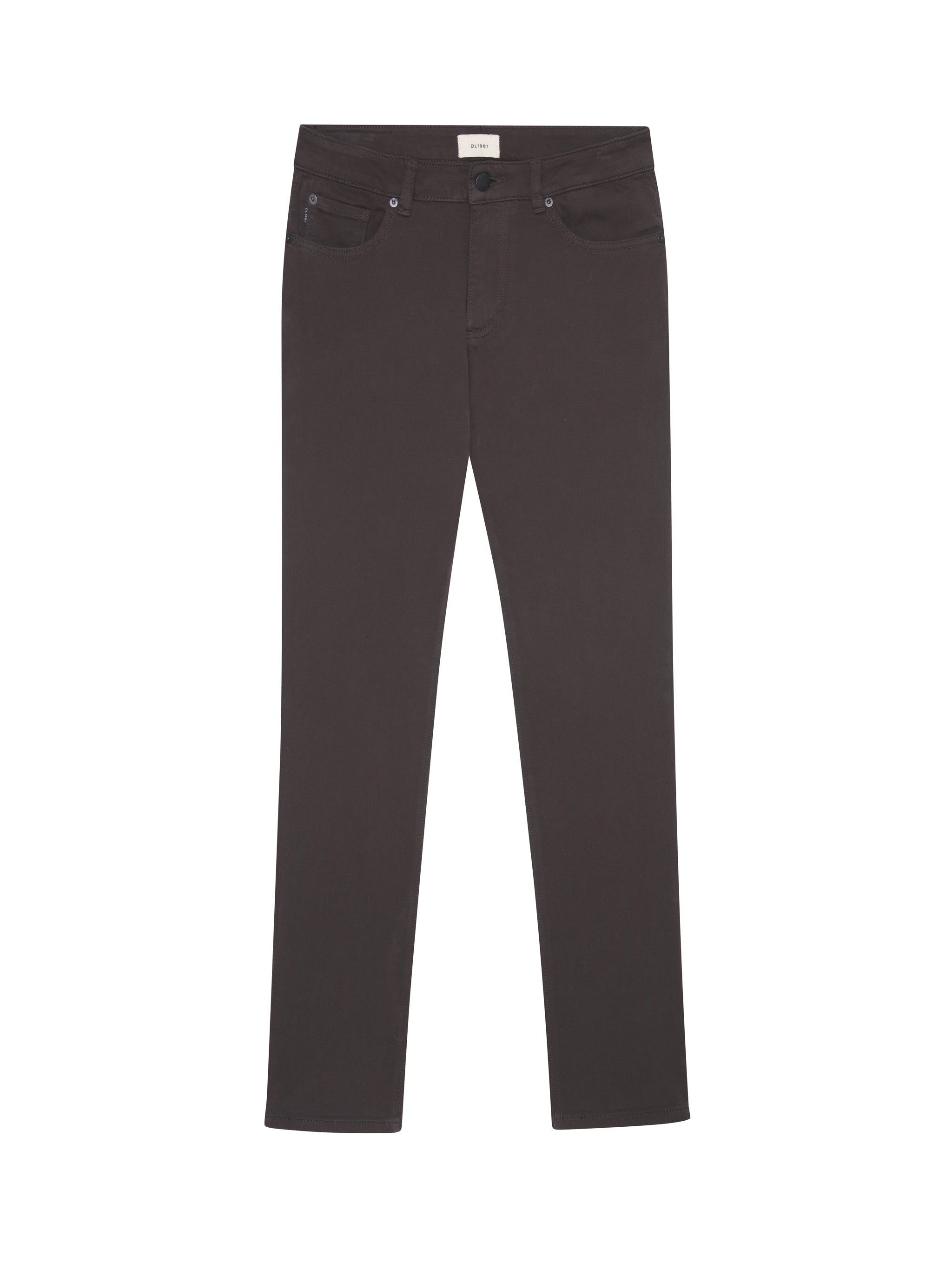Nick Slim Jeans | Anthracite (Brown)