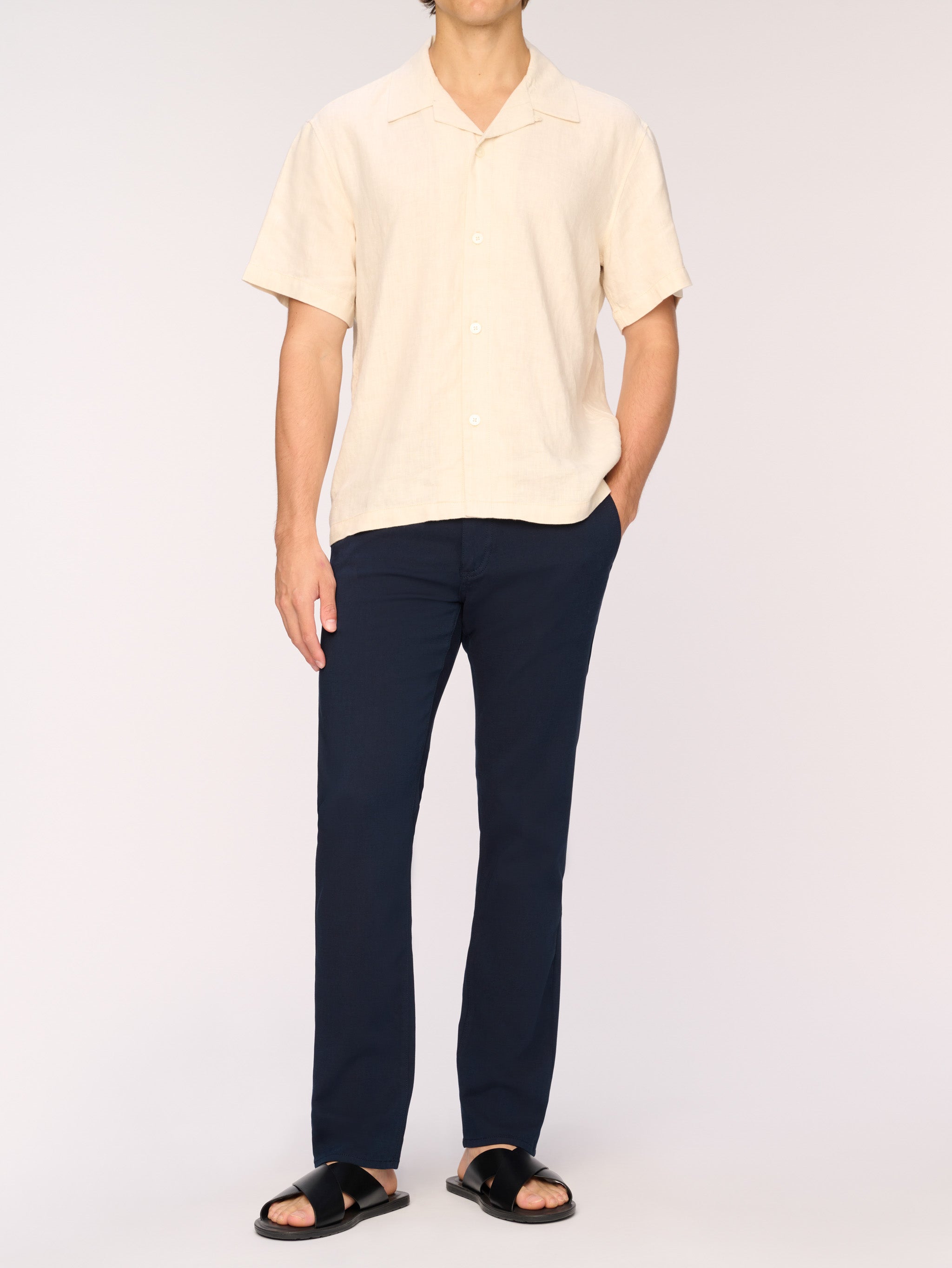 Hugh Shirt | Flax Linen