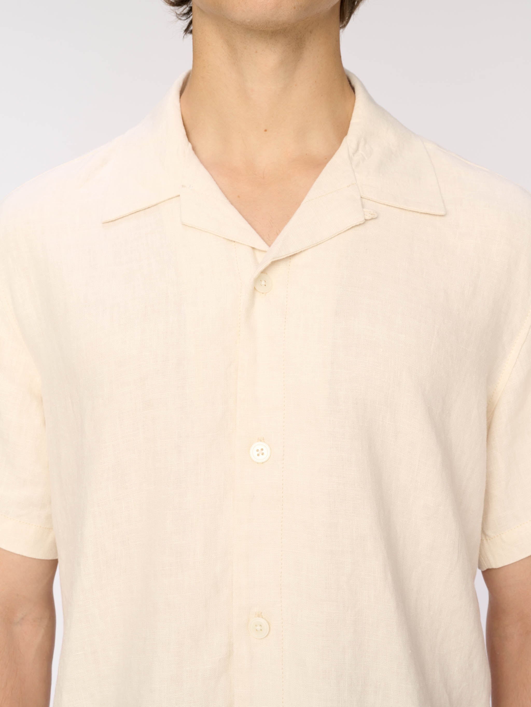 Hugh Shirt | Flax Linen