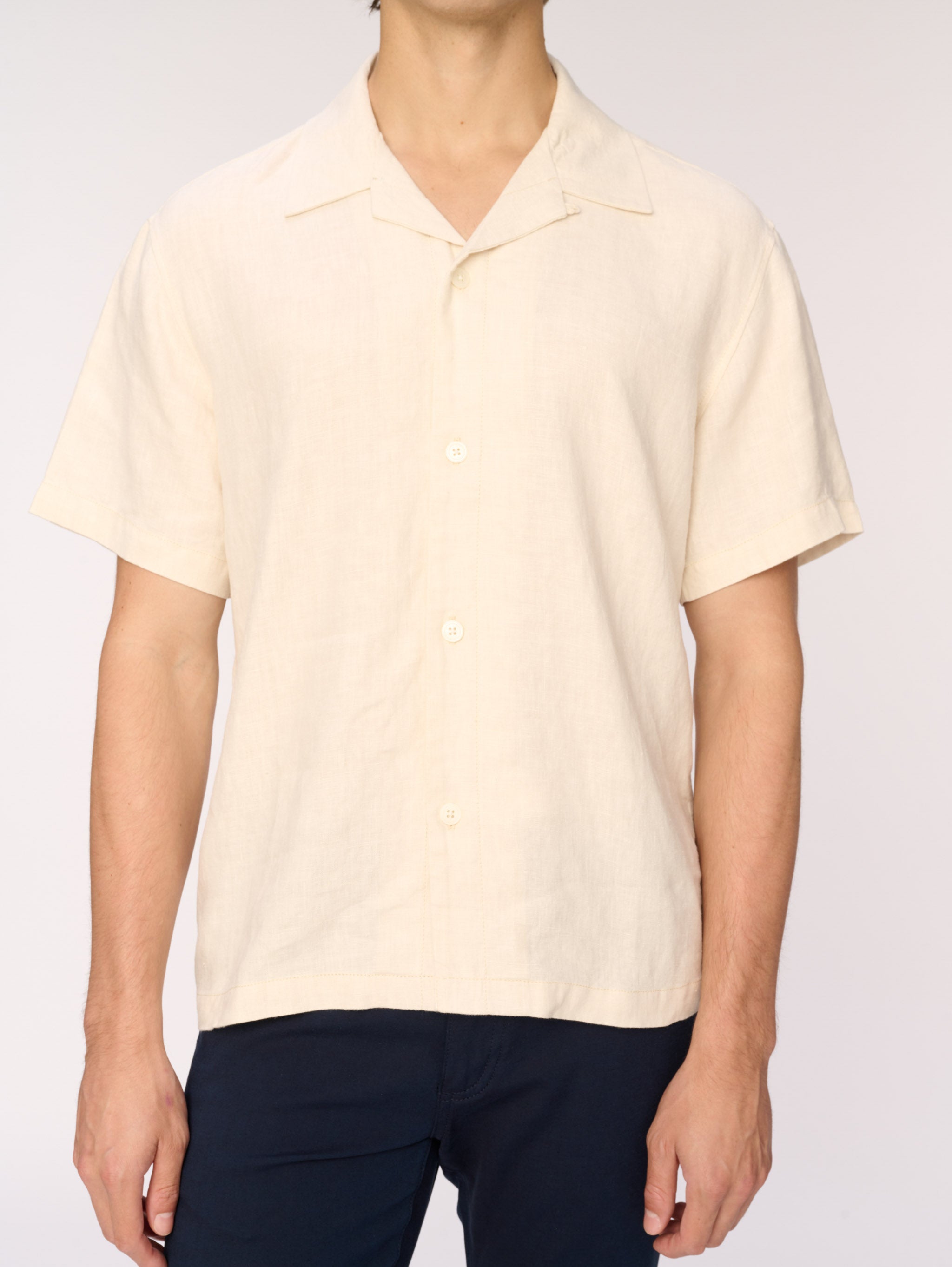 Hugh Shirt | Flax Linen