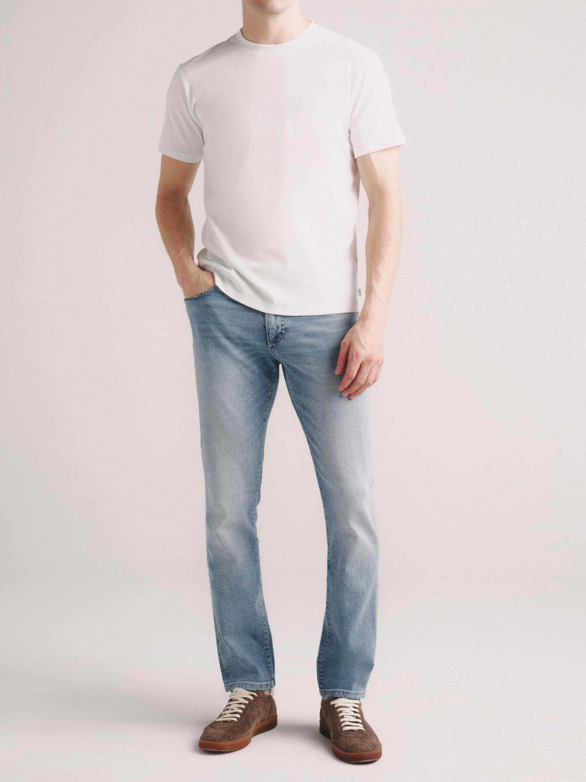 Nick Slim Jeans | Aged Mid (Light Indigo)