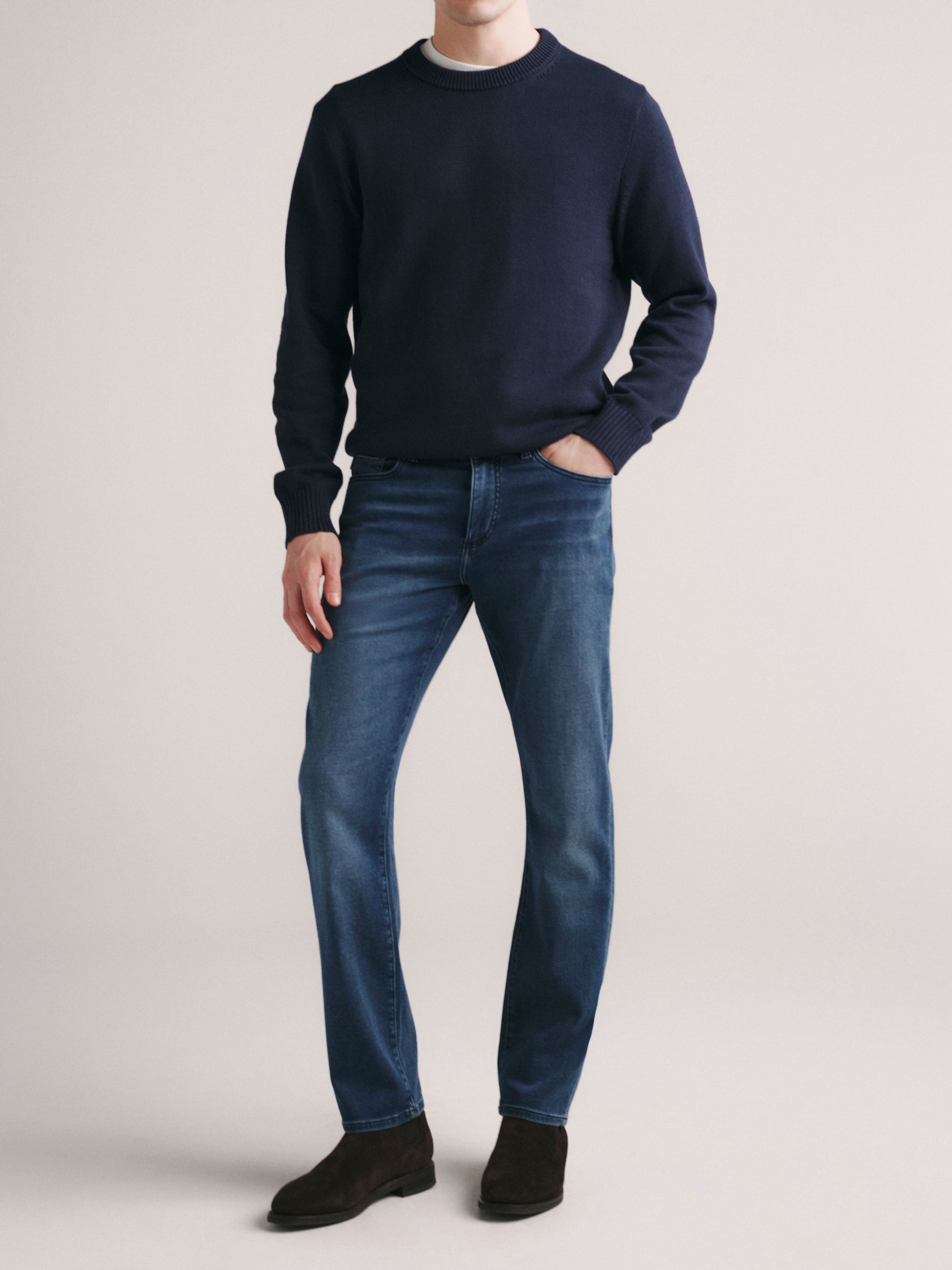 Russell Slim Straight Jeans | Chesapeake (Dark Indigo)