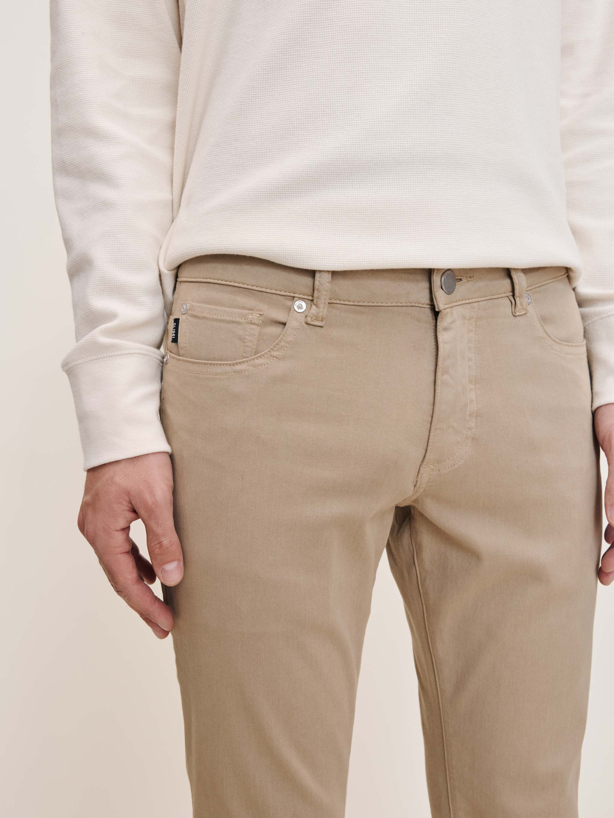 Nick Slim Pants | Soft Beige