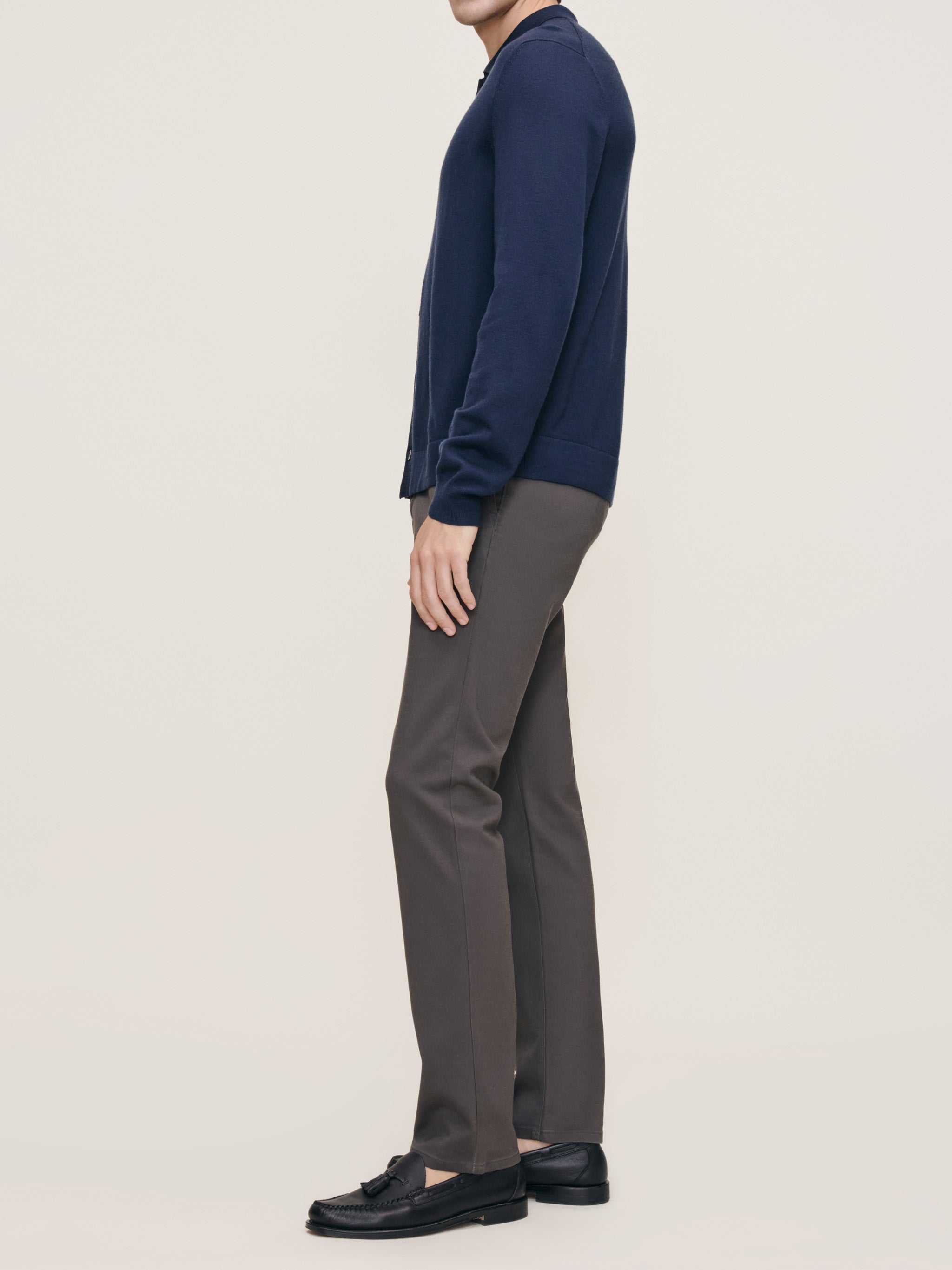 Ivan Slim Trouser | Dark Grey