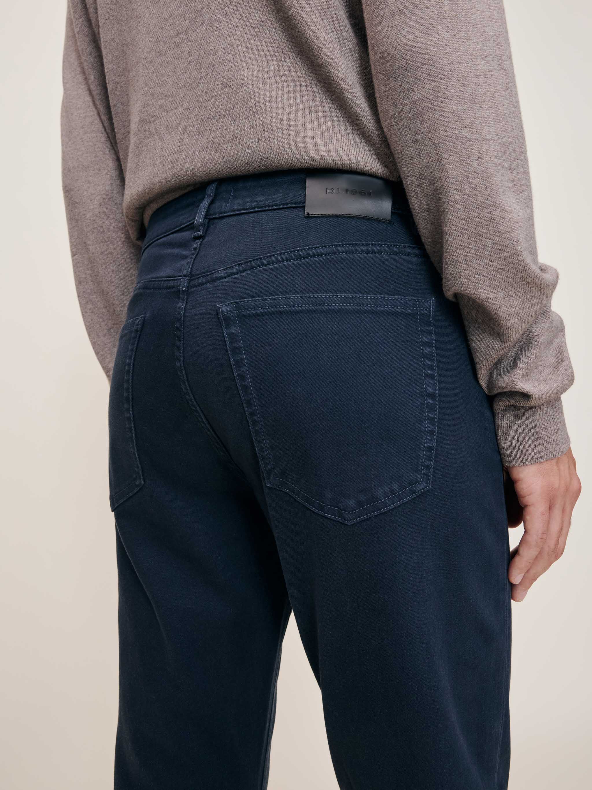 Avery Relaxed Straight Jeans | Prussian Blue