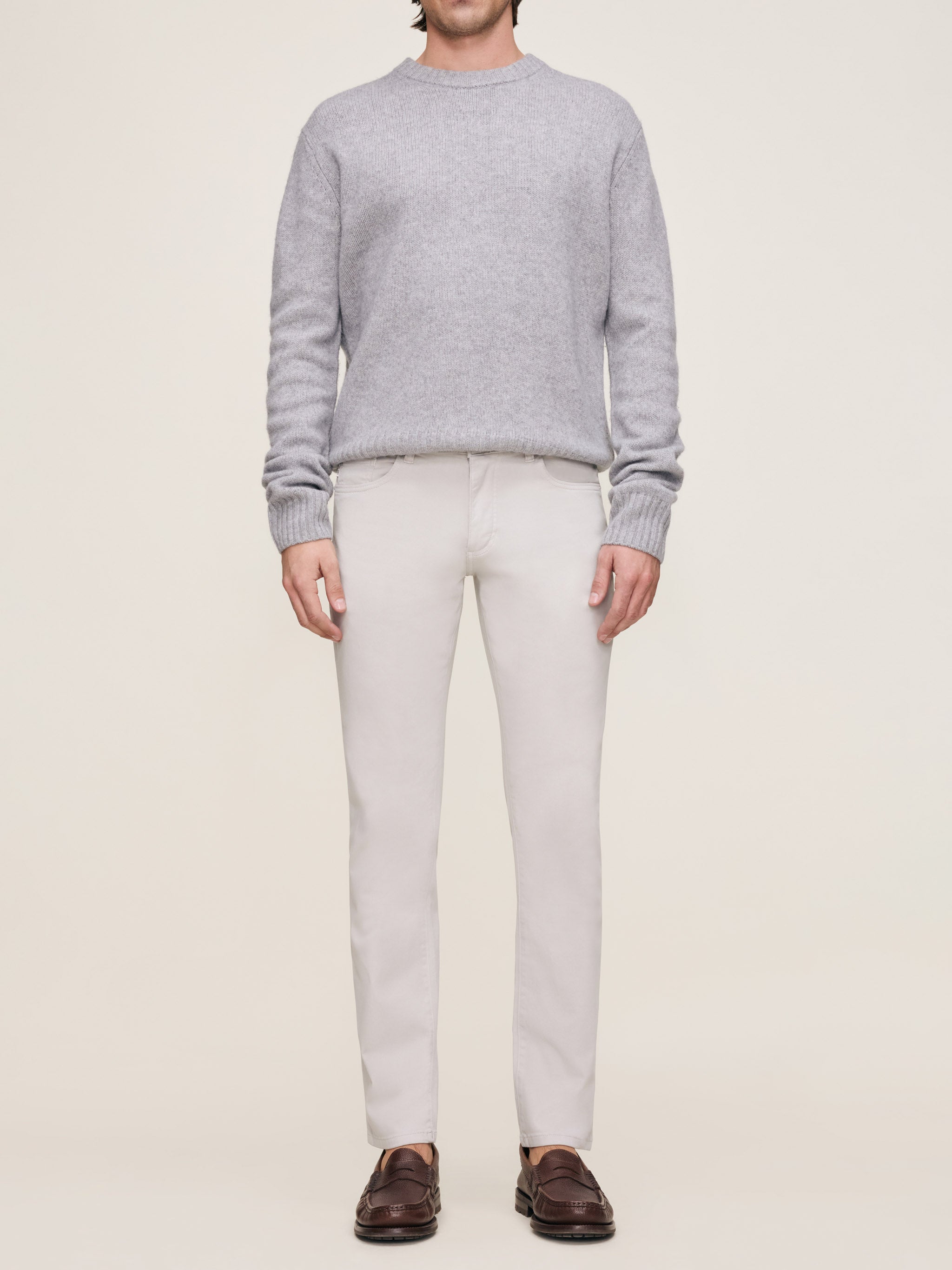 Nick Slim Pants | Light Grey