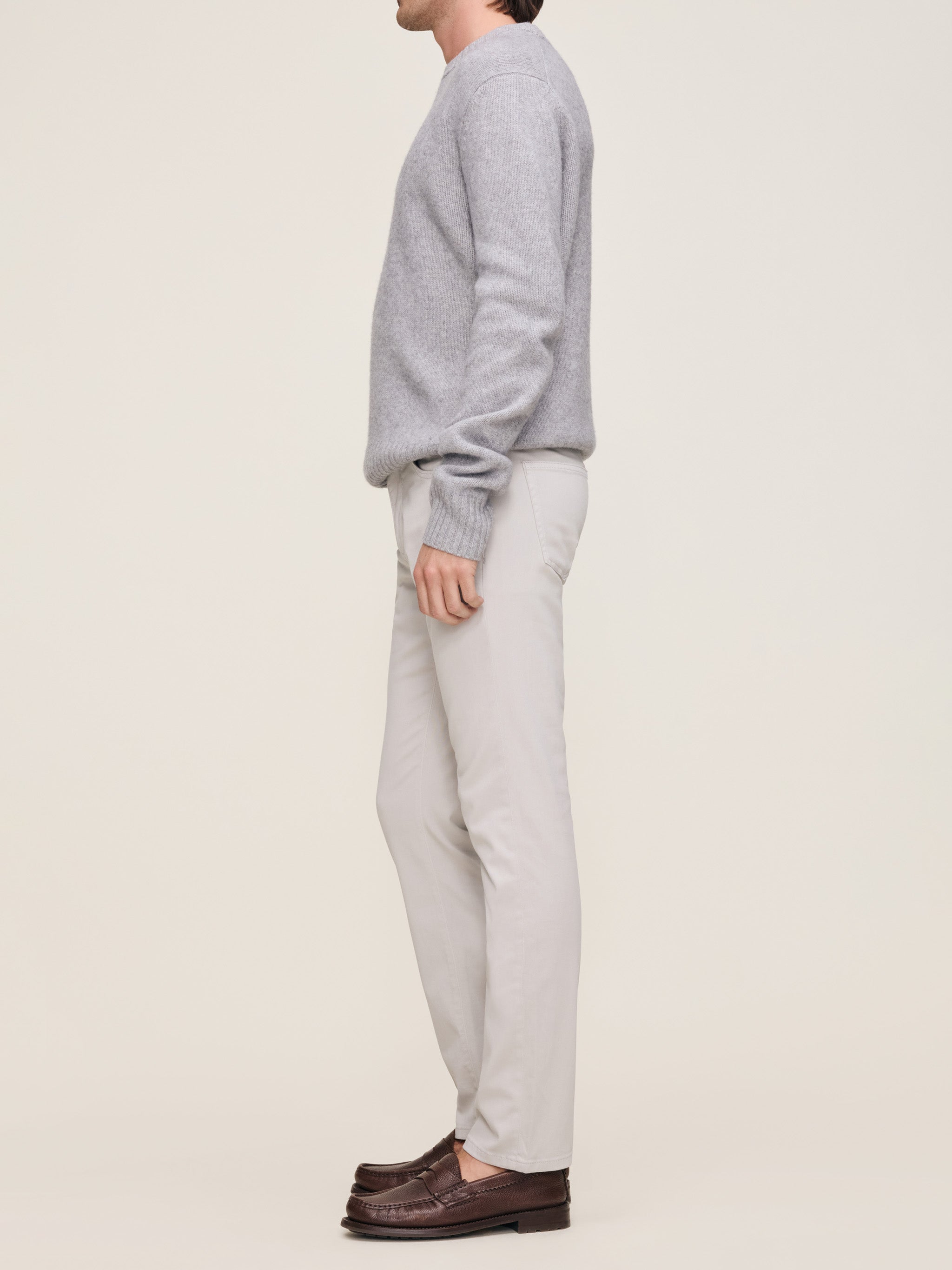 Nick Slim Pants | Light Grey